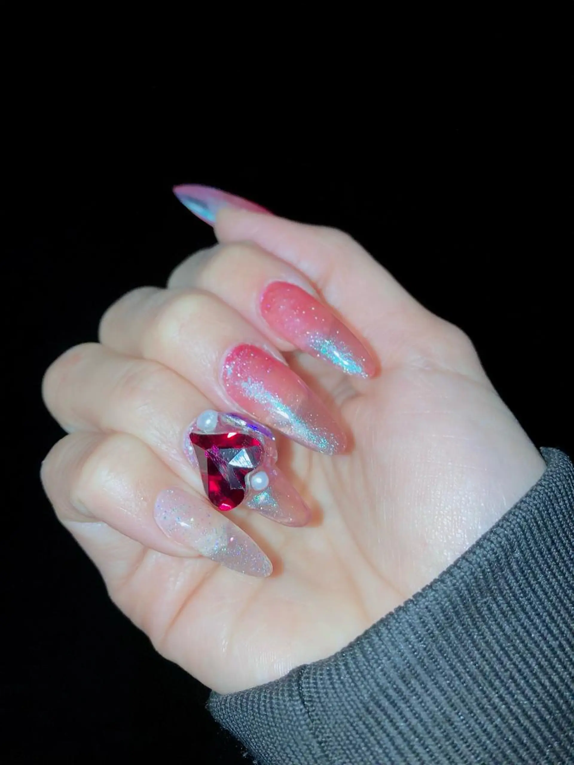 ネイル Spiky とうげ ふうかのネイルデザイン