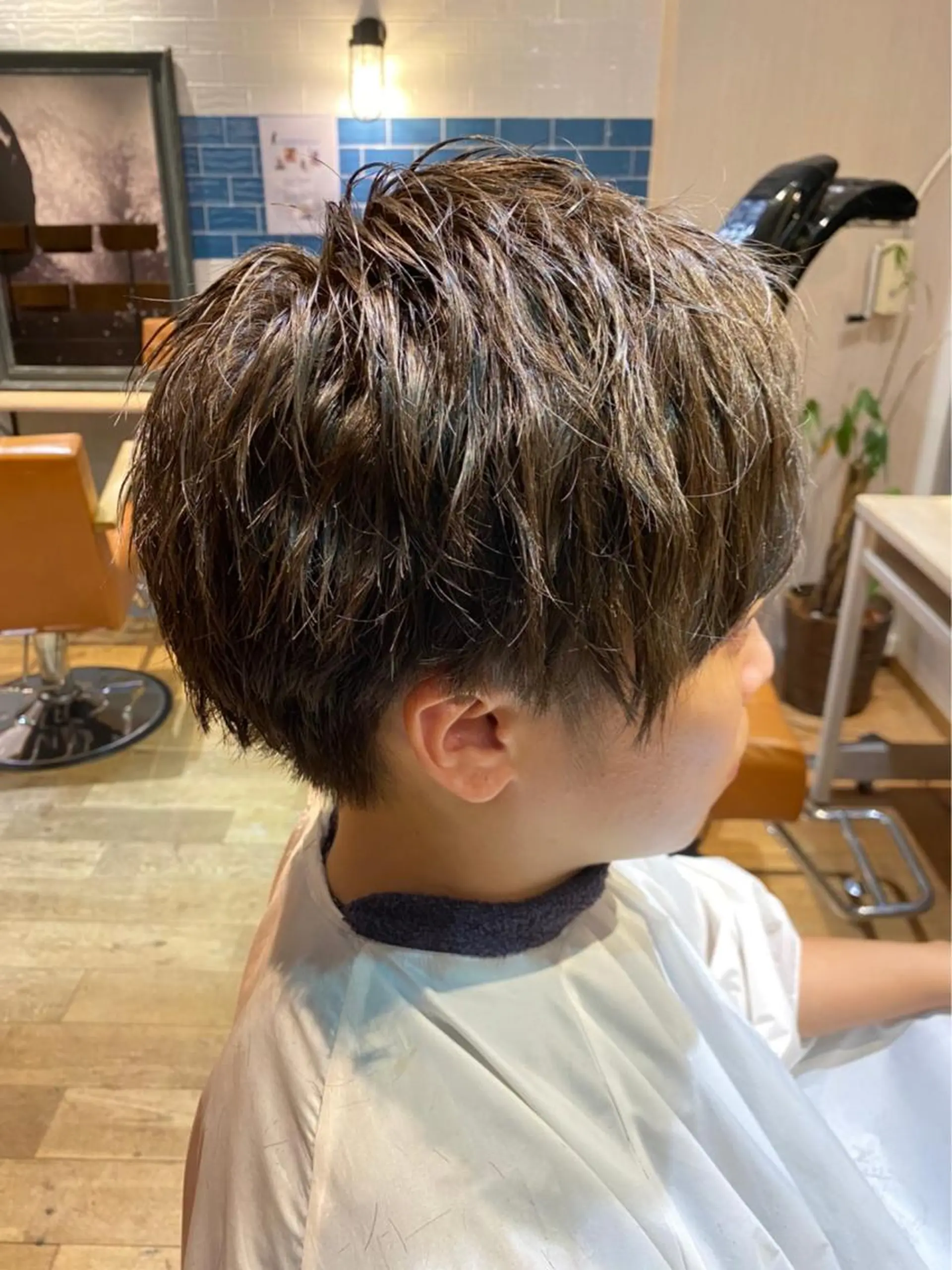 メンズ カット 🟣メンズパーマ 川端 永遠🟣のヘアスタイル