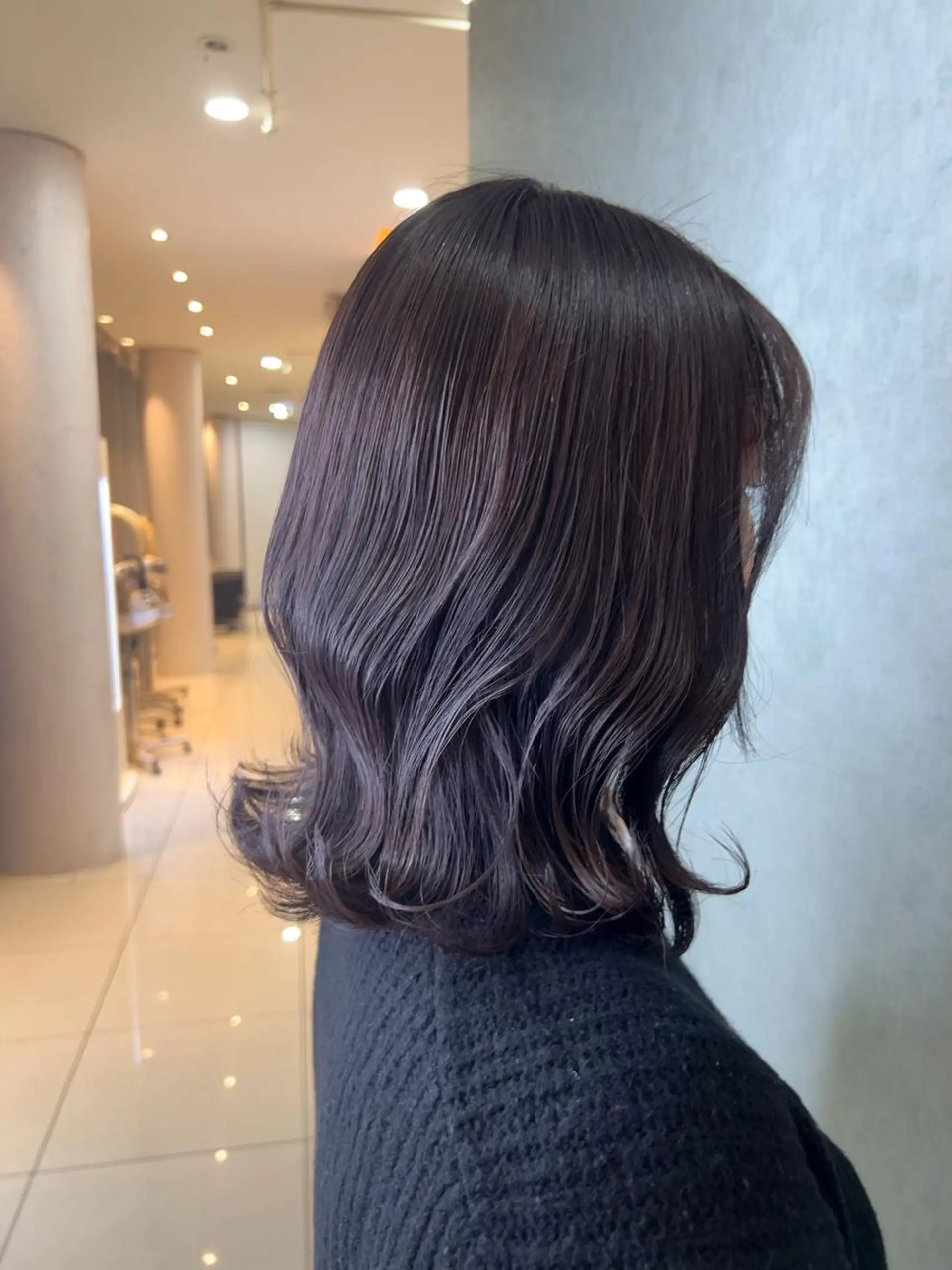 ミディアム カラー ヘアアレンジ 北野 奨のヘアスタイル