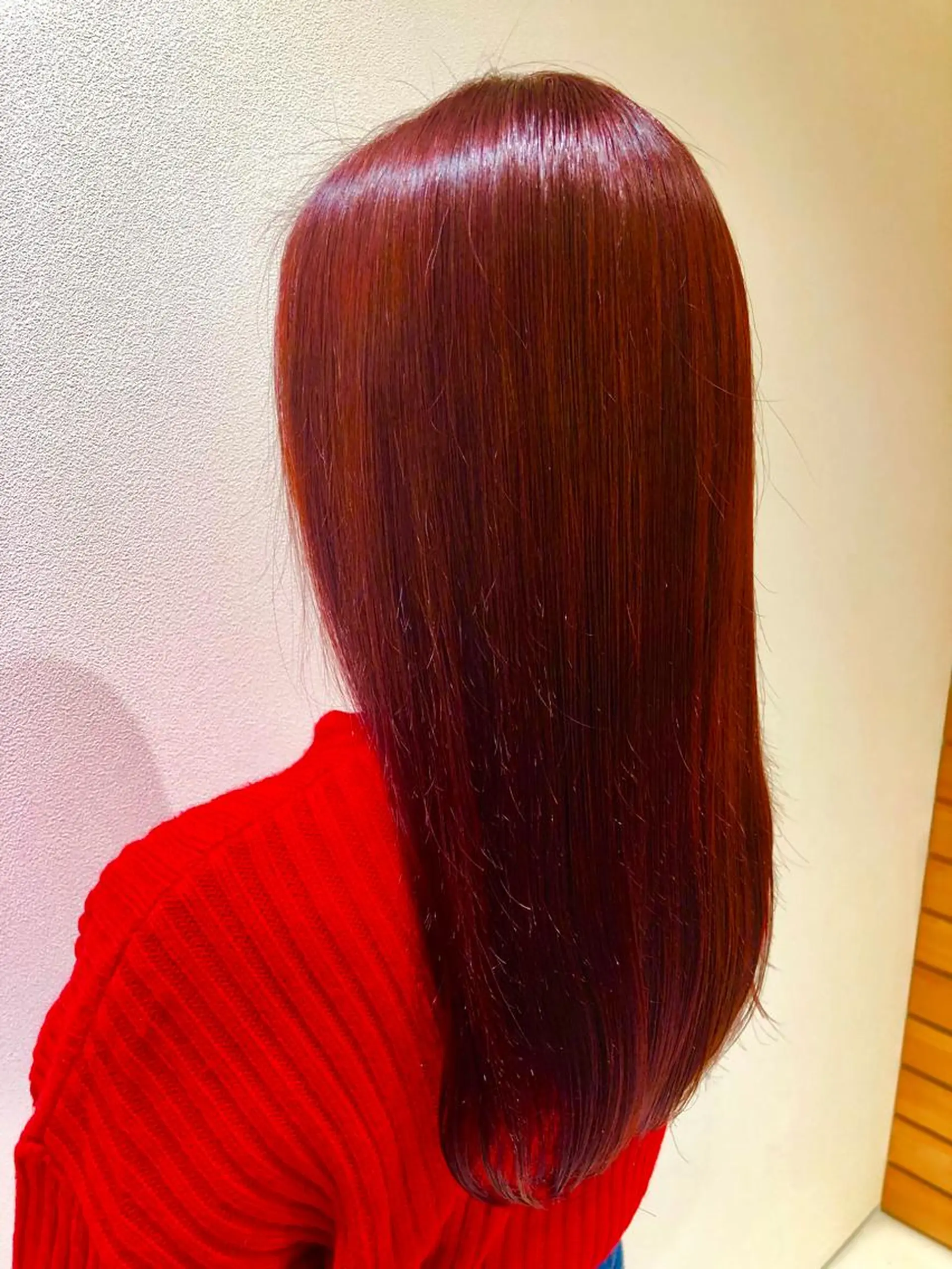 ロング カラー ブリーチ ブリーチなしカラー ✨髪質改善🎨 杉本賢人のヘアスタイル