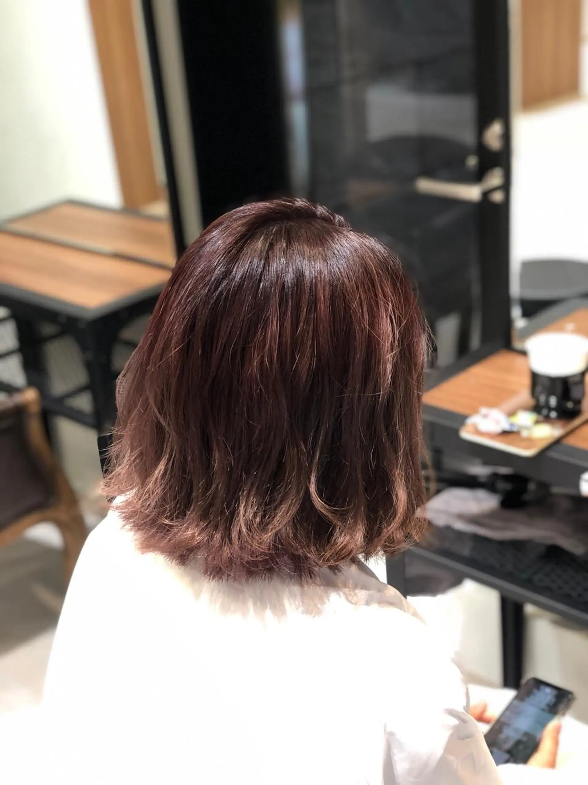 ミディアム カラー 💎エクステ専門店 BIZE梅田🇰🇷のヘアスタイル