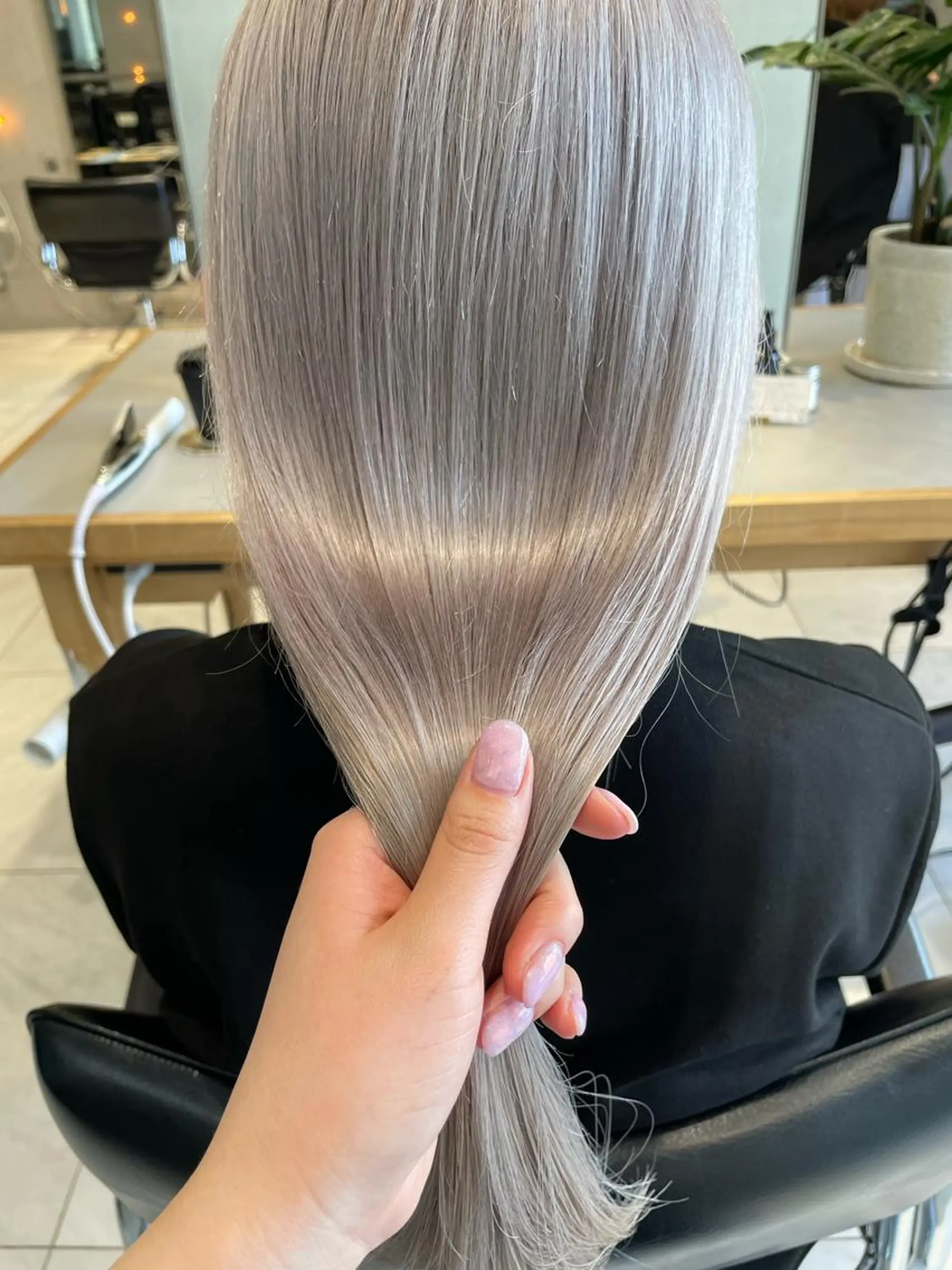 ロング カラー ヘアアレンジ 艶髪/レイヤーカット 🐣misakiのヘアスタイル