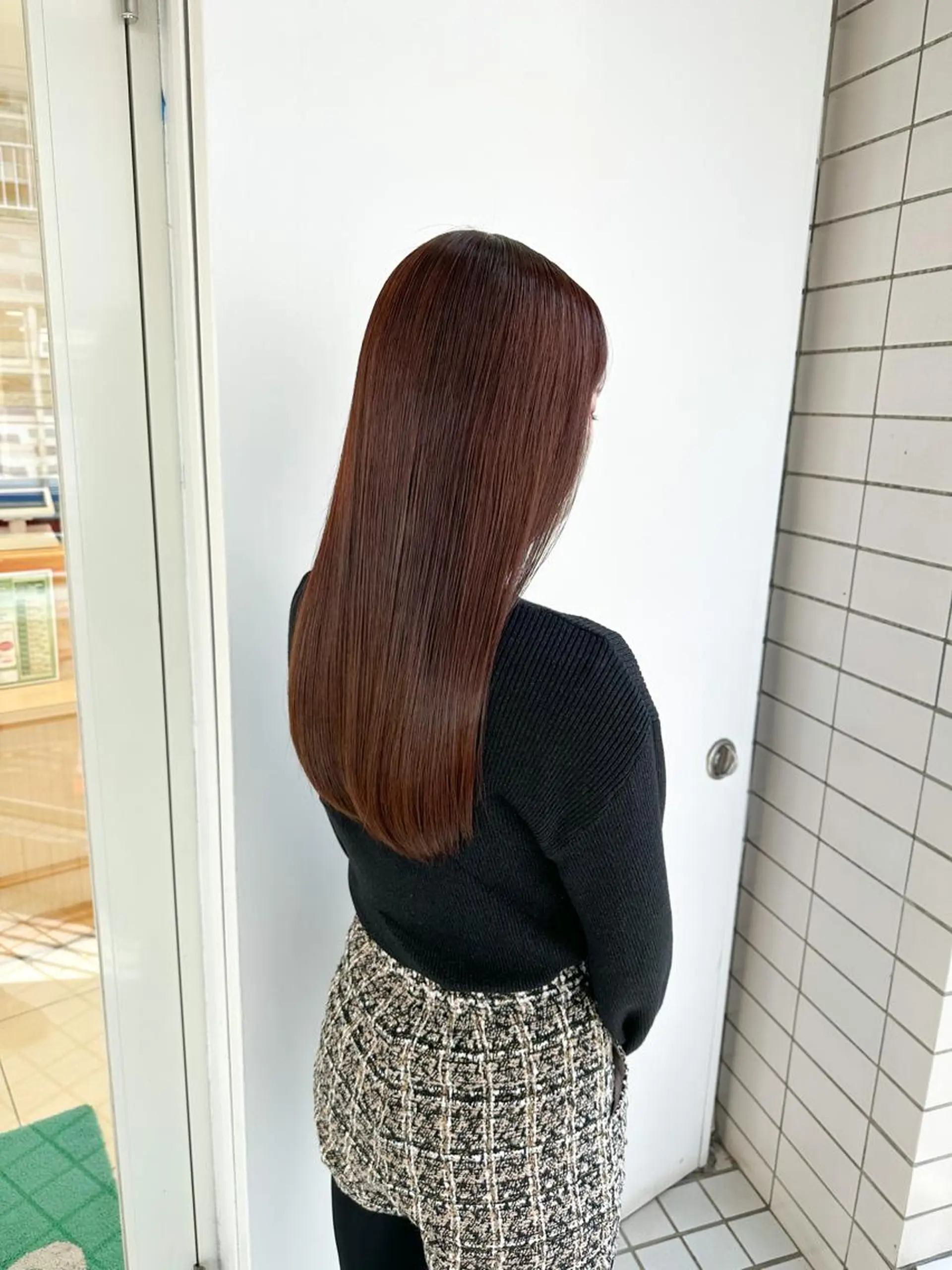 ロング 縮毛矯正 トリートメント 美髪⭐︎髪質改善 井上　康司のヘアスタイル