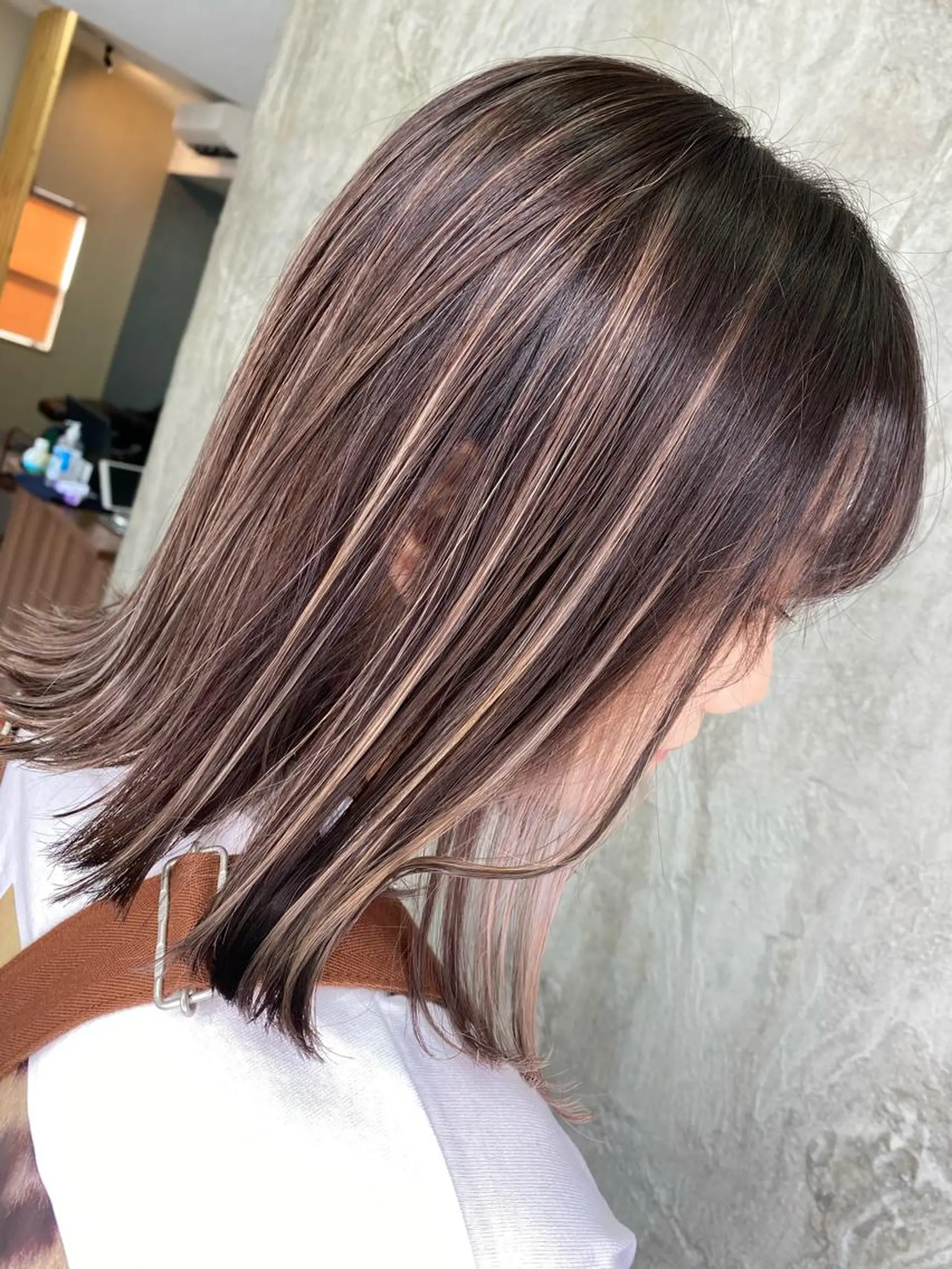 ショート カラー ヘアカラー 寺門 拓馬のヘアスタイル