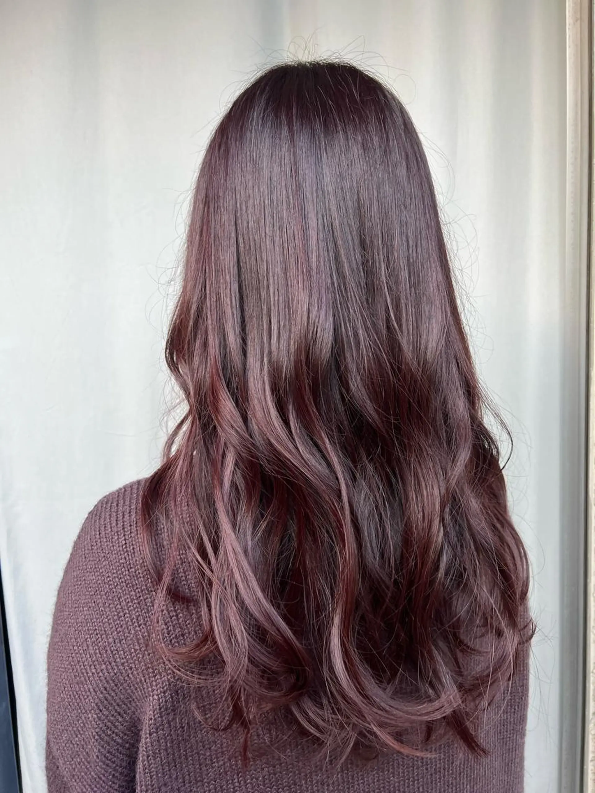 ロング カラー カシス 【N°deseo】 Hiromi🦋のヘアスタイル