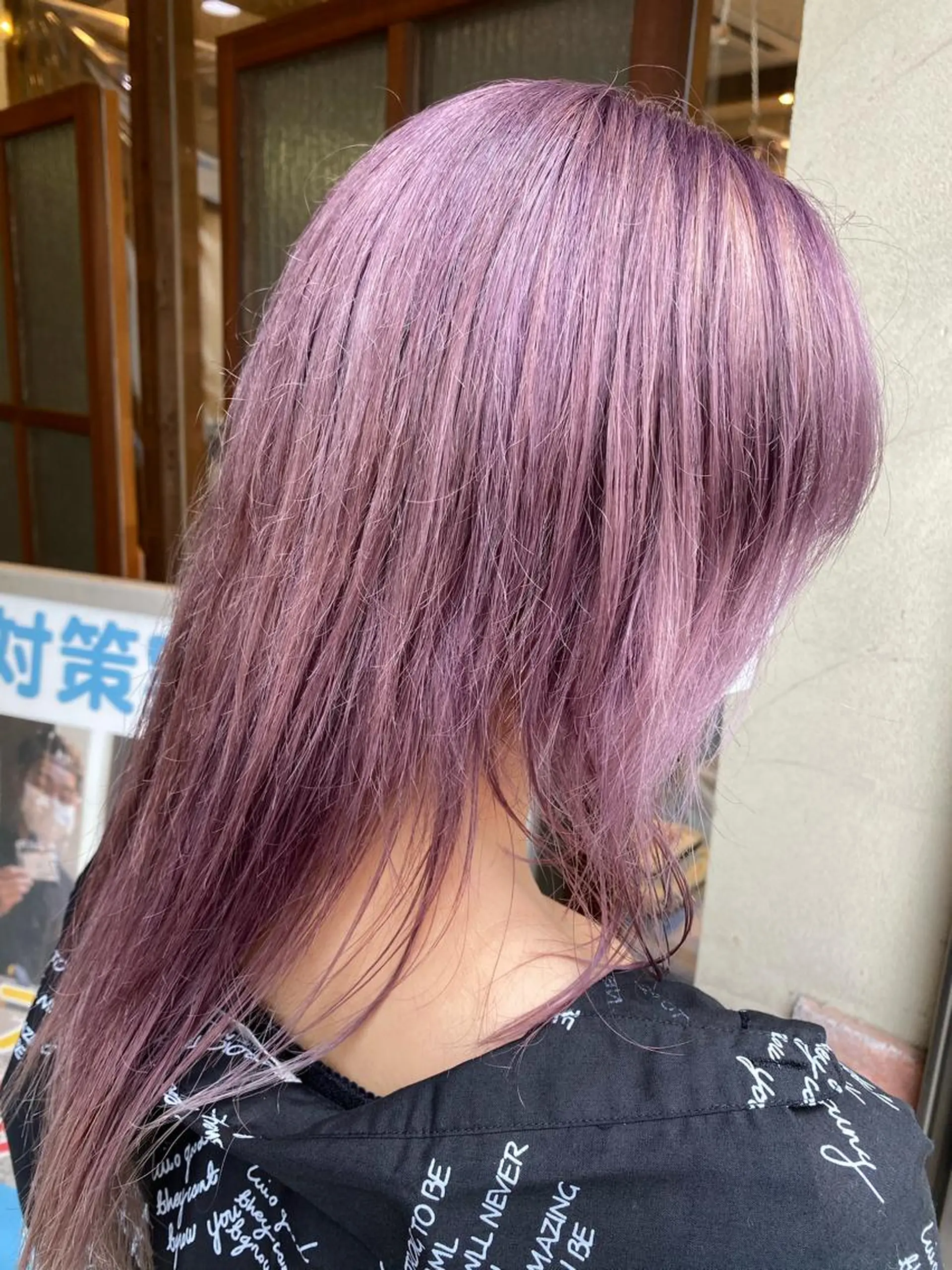 セミロング カラー パーマ ヘアアレンジ メンズ キッズ ネイル マツエク・マツパ 🌈髪質改善・美髪矯 正・平野瀬乃🌈のヘアスタイル