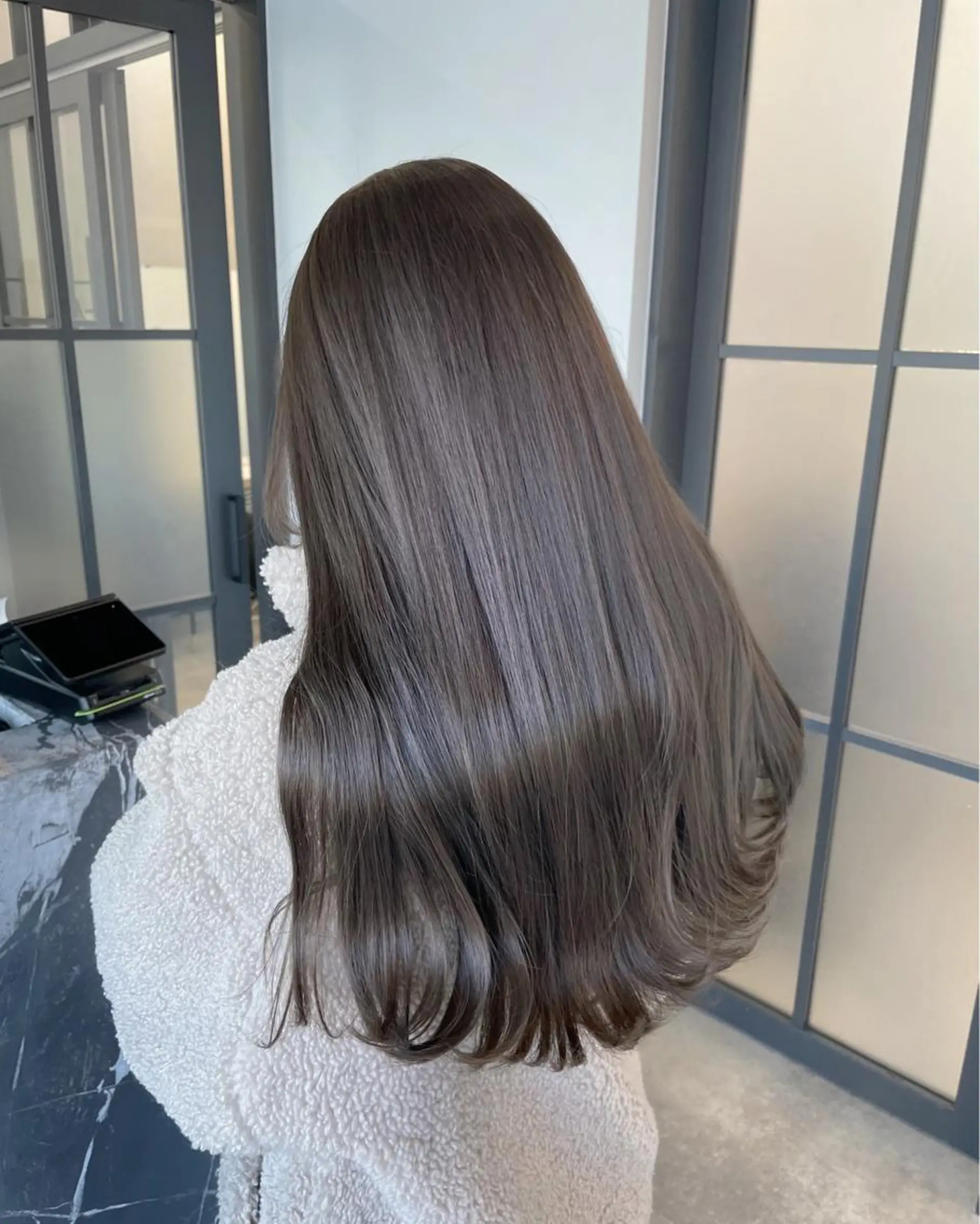 ロング カラー ヘアカラー トリートメント ヘッドスパ 柔らか透け感カラー 🌿ムロヤリョウスケのヘアスタイル