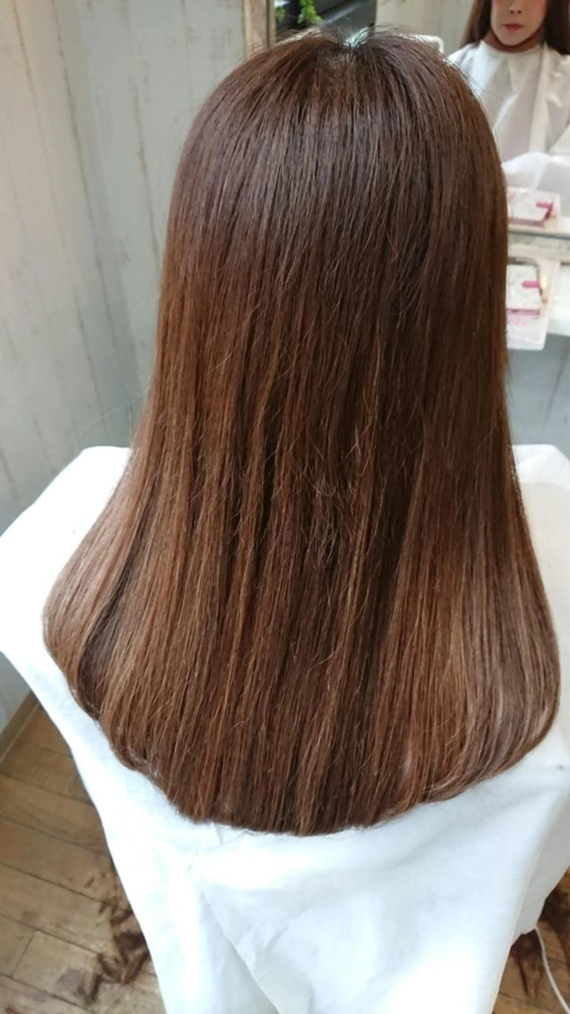 セミロング カラー パーマ ヘアアレンジ R3 Eyelash RSKのマツエク・マツパデザイン