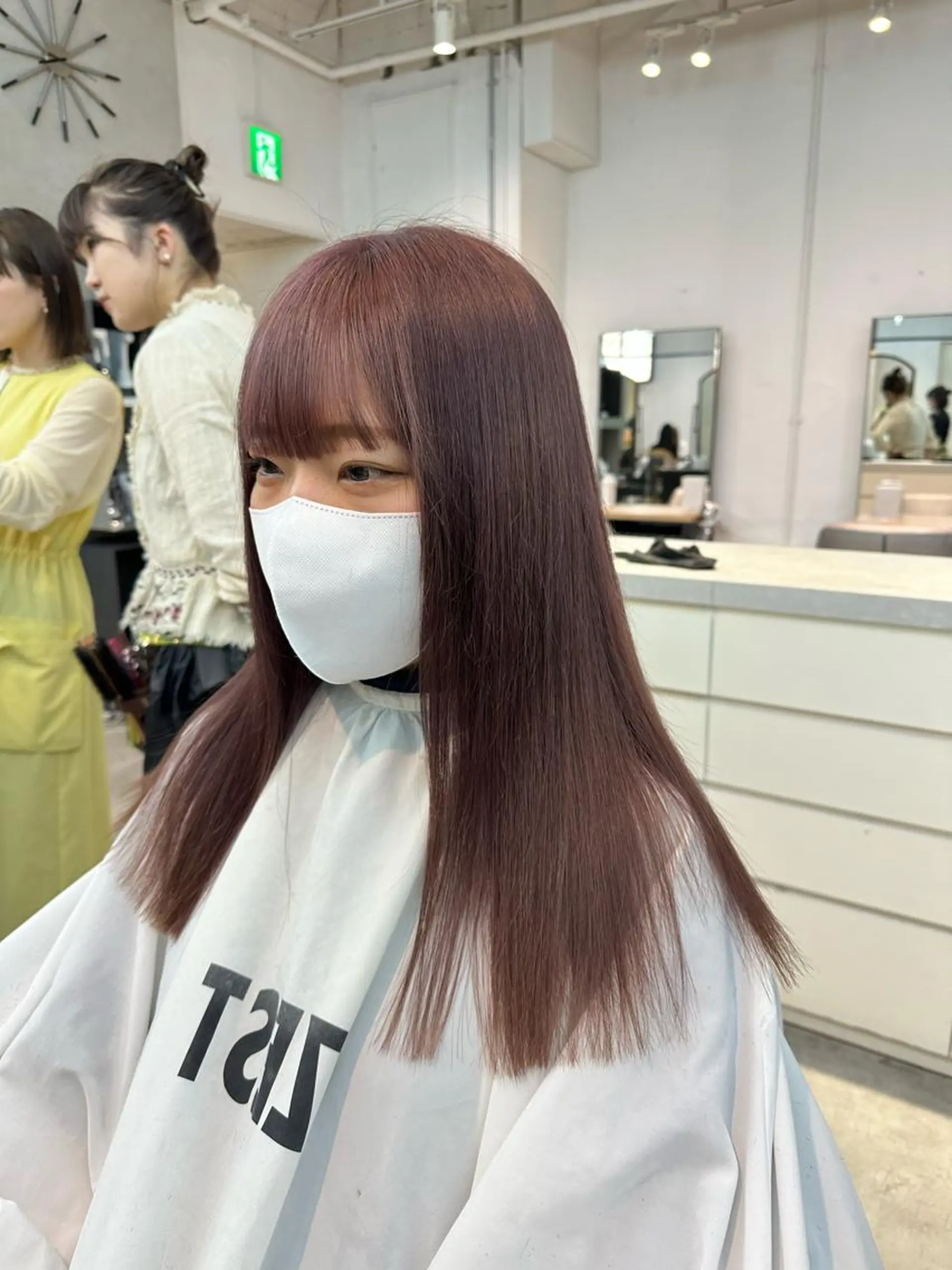 ロング カラー ヘアアレンジ ベージュカラー ピンクカラー ピンクベージュ ハイトーン特化 pepe🎀のヘアスタイル