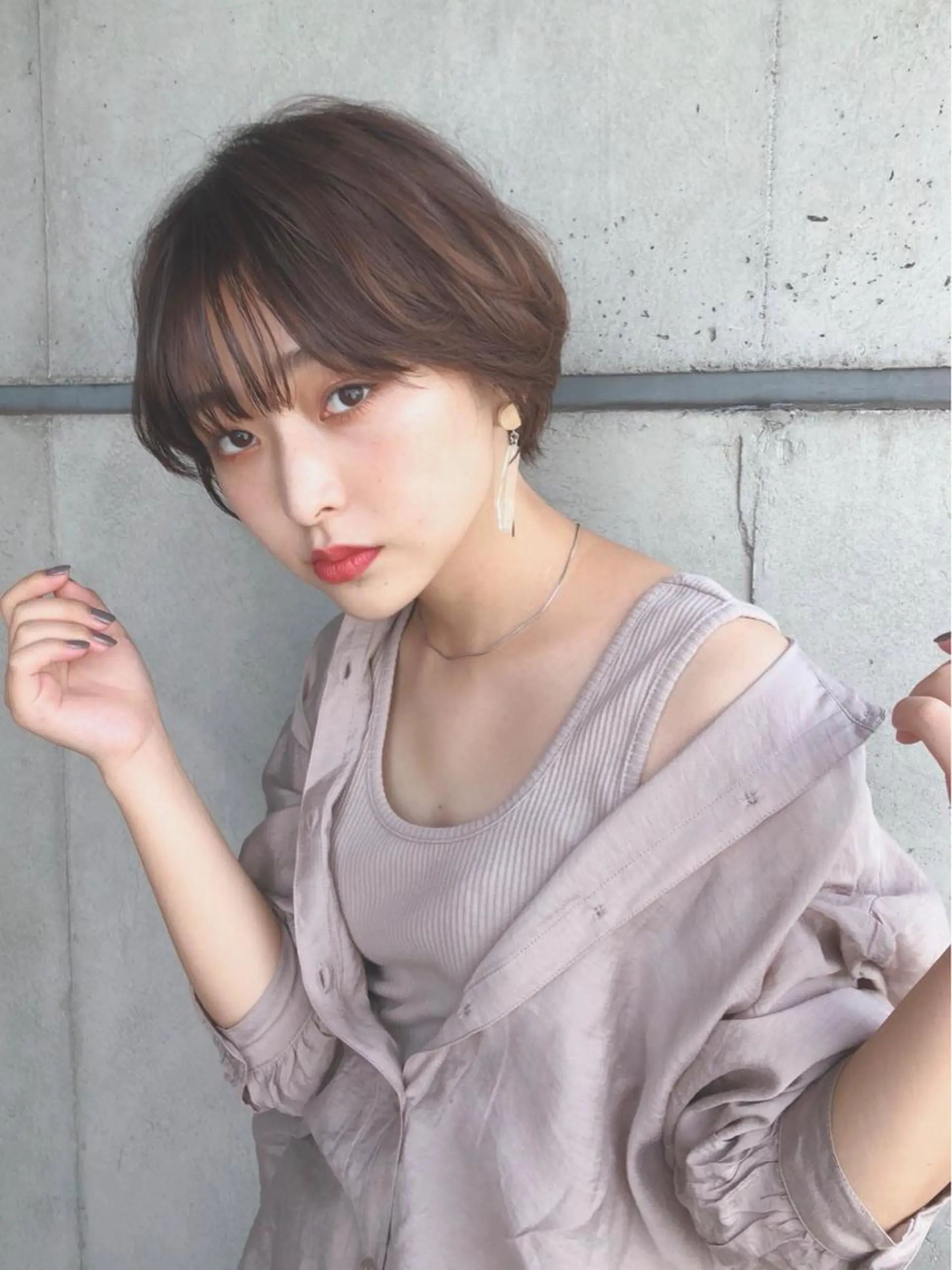 ショート カラー パーマ 🍊千葉 未来🍊店長のヘアスタイル