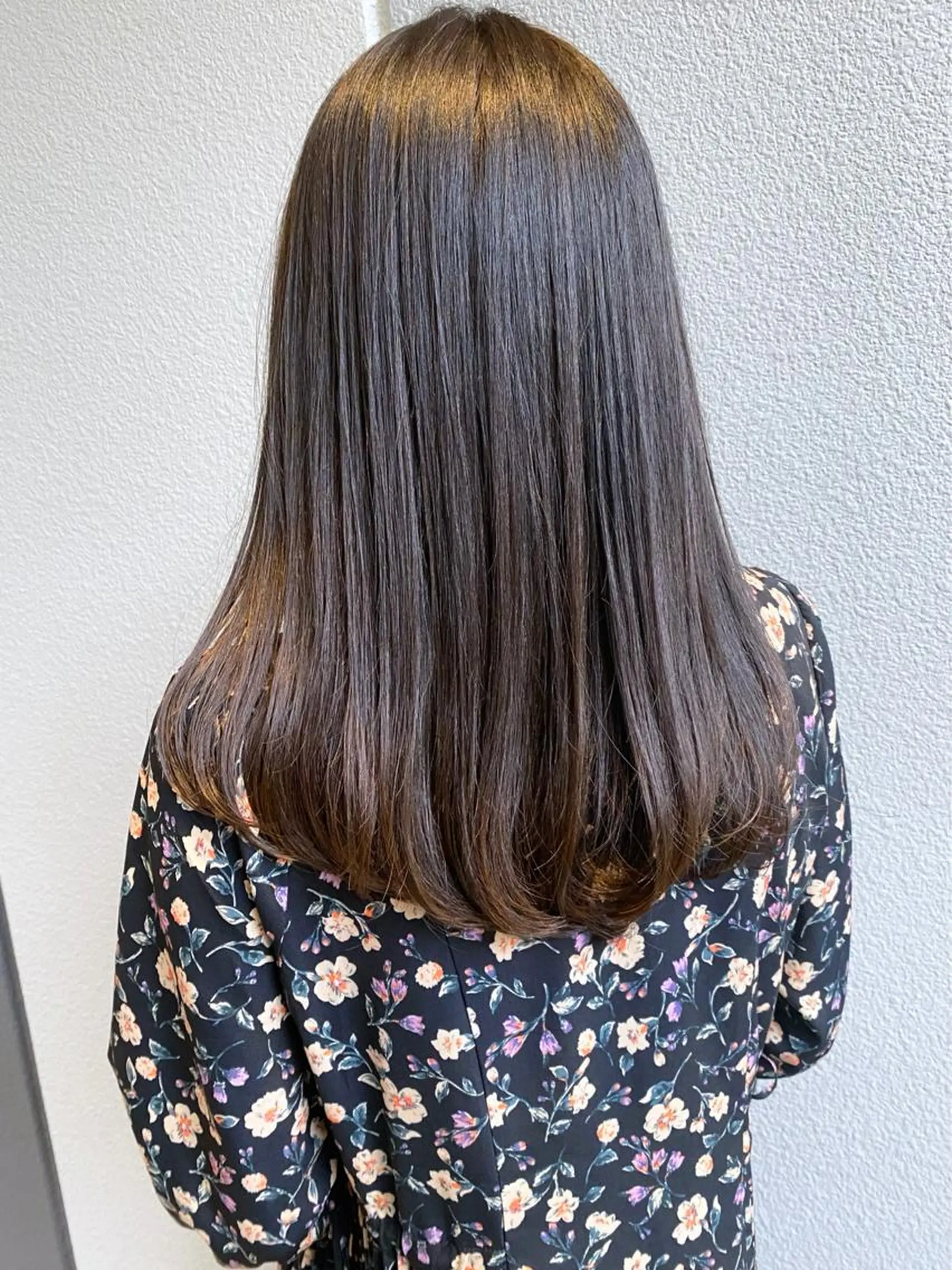 セミロング カラー 髪質改善/艶髪 やまなかのヘアスタイル