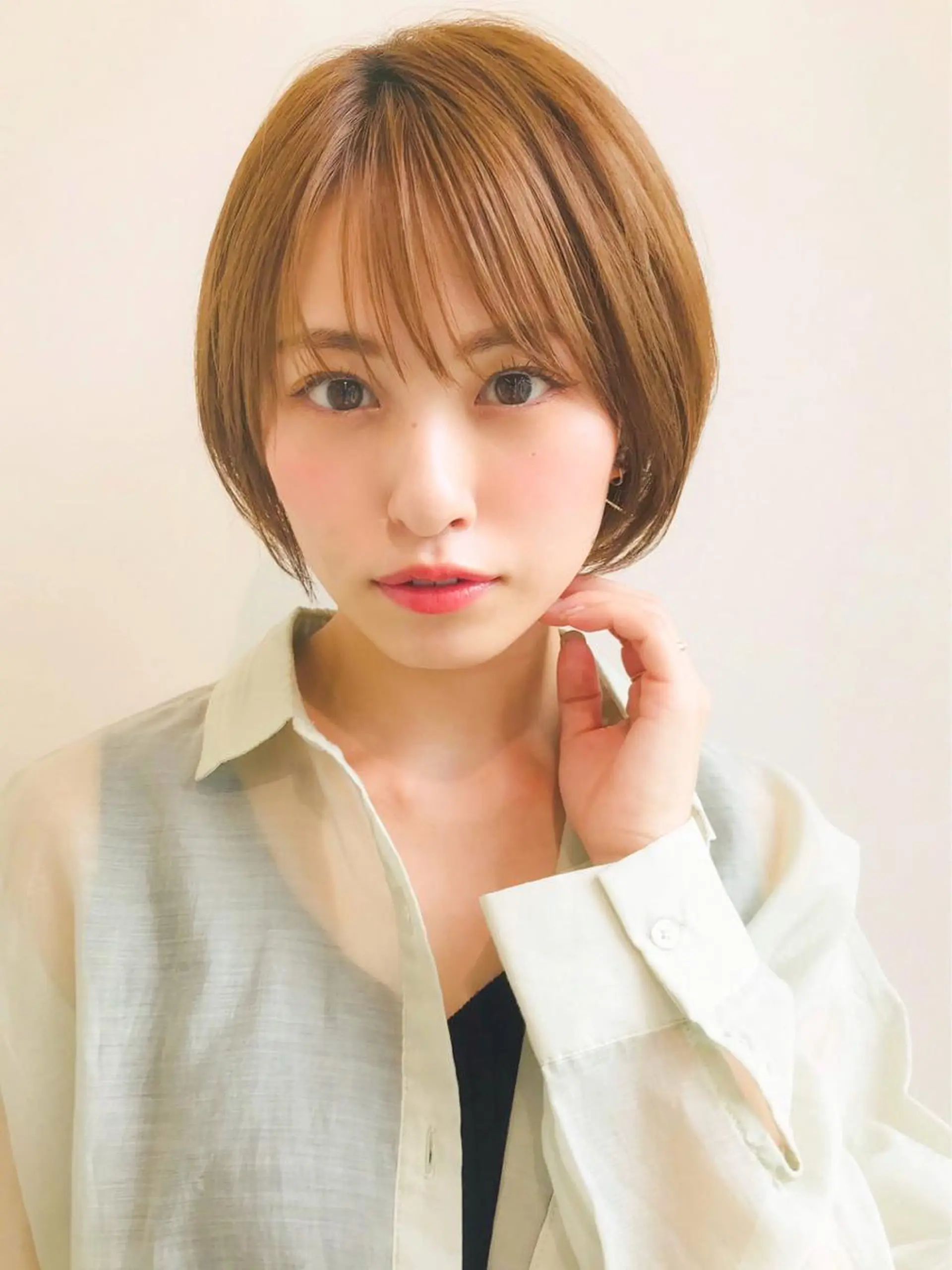 ショート カット ヘアカラー トリートメント 艶髪ショートの匠✂️ 錦糸町佐藤店長のヘアスタイル