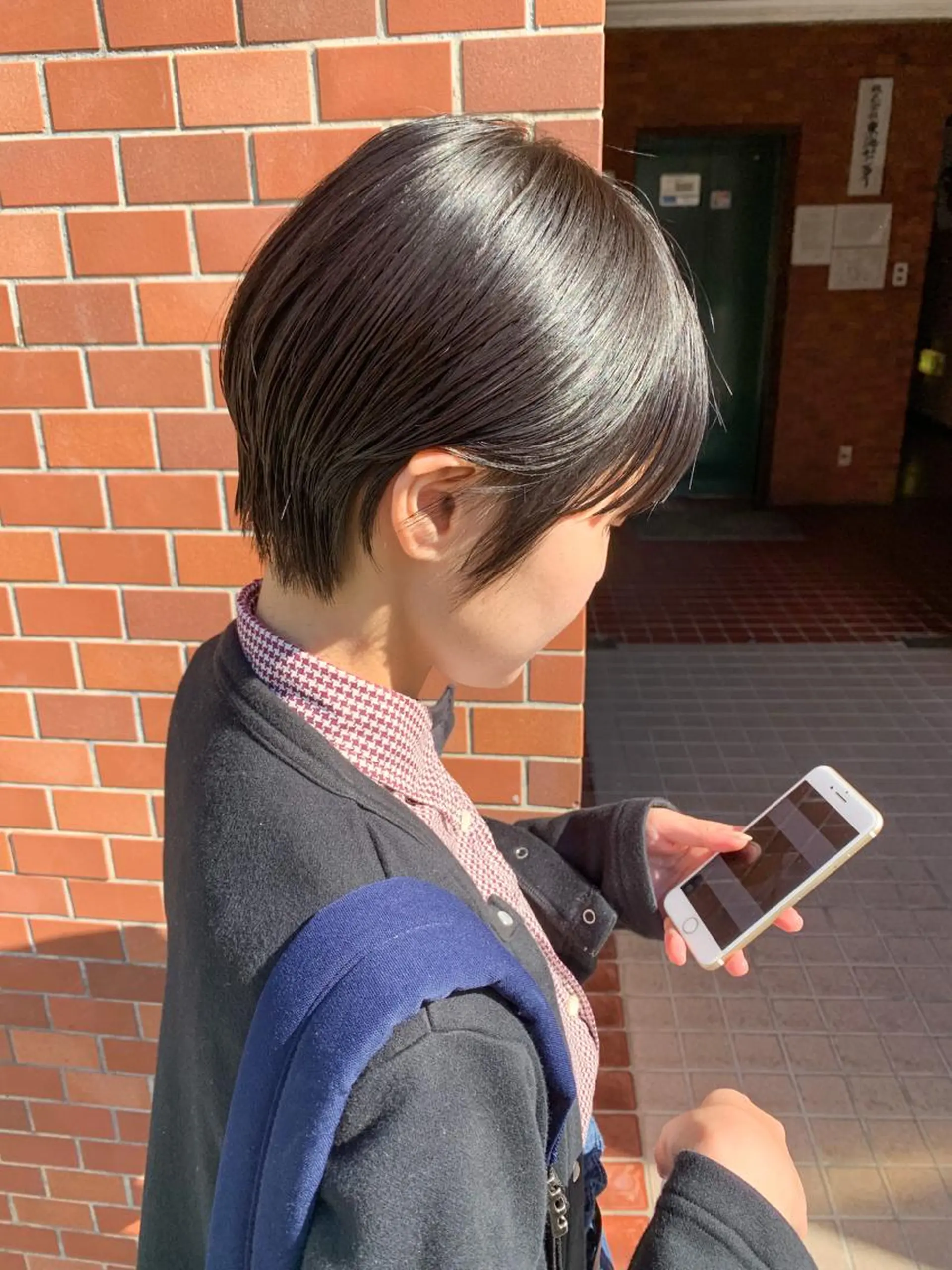 ショート 丹羽大喜 縮毛矯正/美髪矯正のヘアスタイル