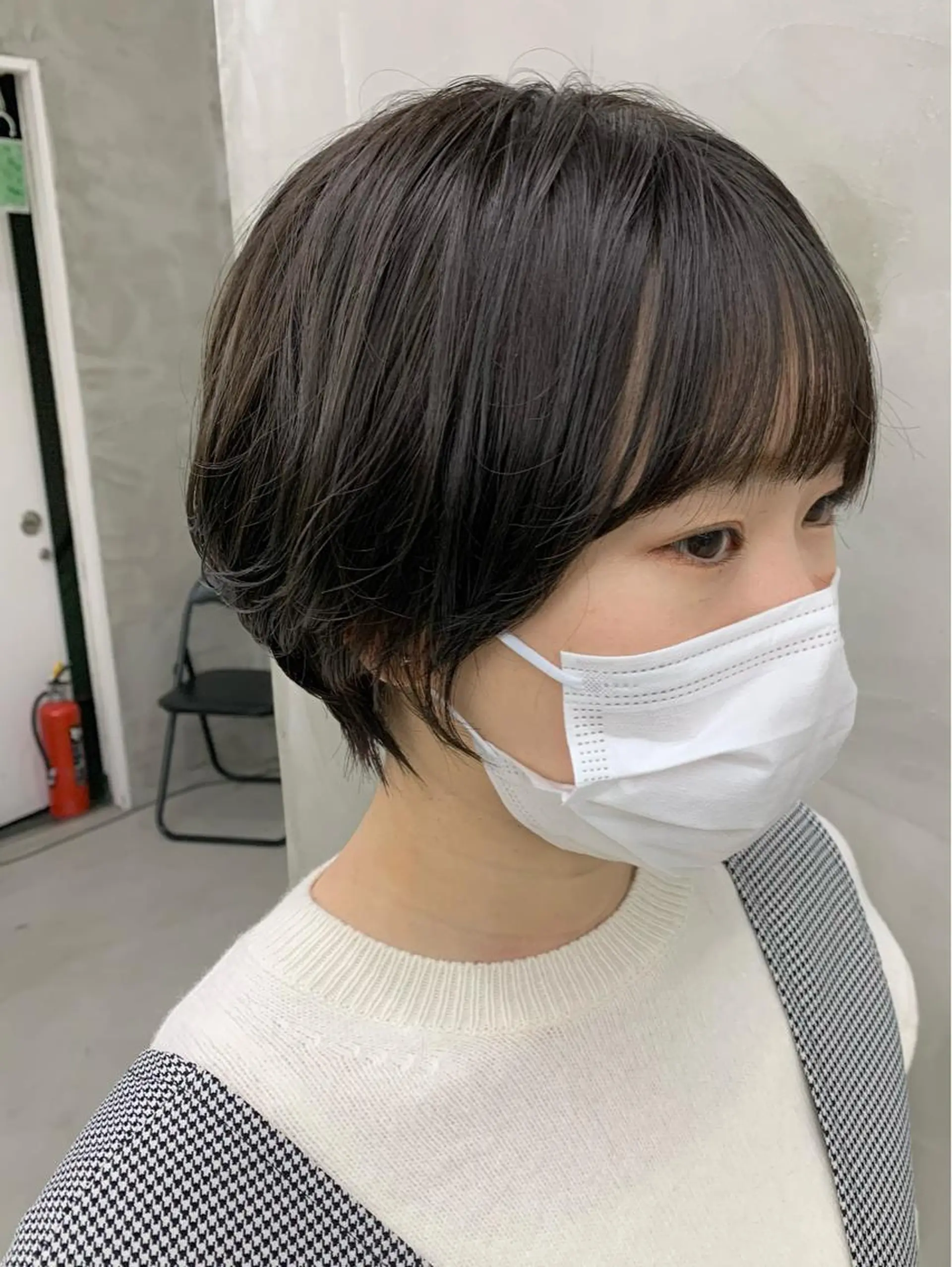ショート カット トリートメント ヘアセット 🌿似合わせ透明感 カラー松本朋幸🌿のヘアスタイル