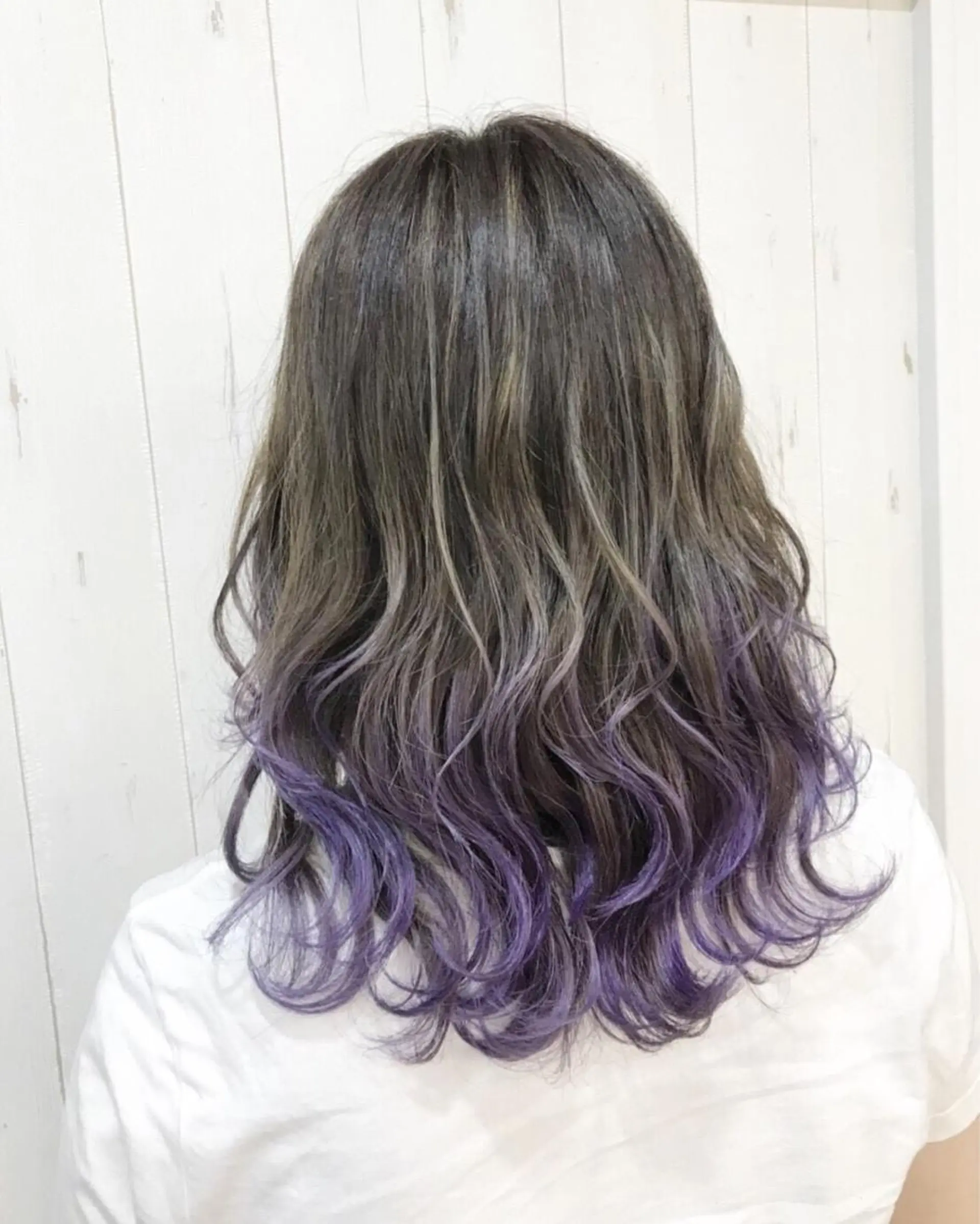 ロング カラー パーマ ヘアアレンジ キッズ ネイル マツエク・マツパ M字・前髪割れ 改善メンズ特化/栢沼のヘアスタイル