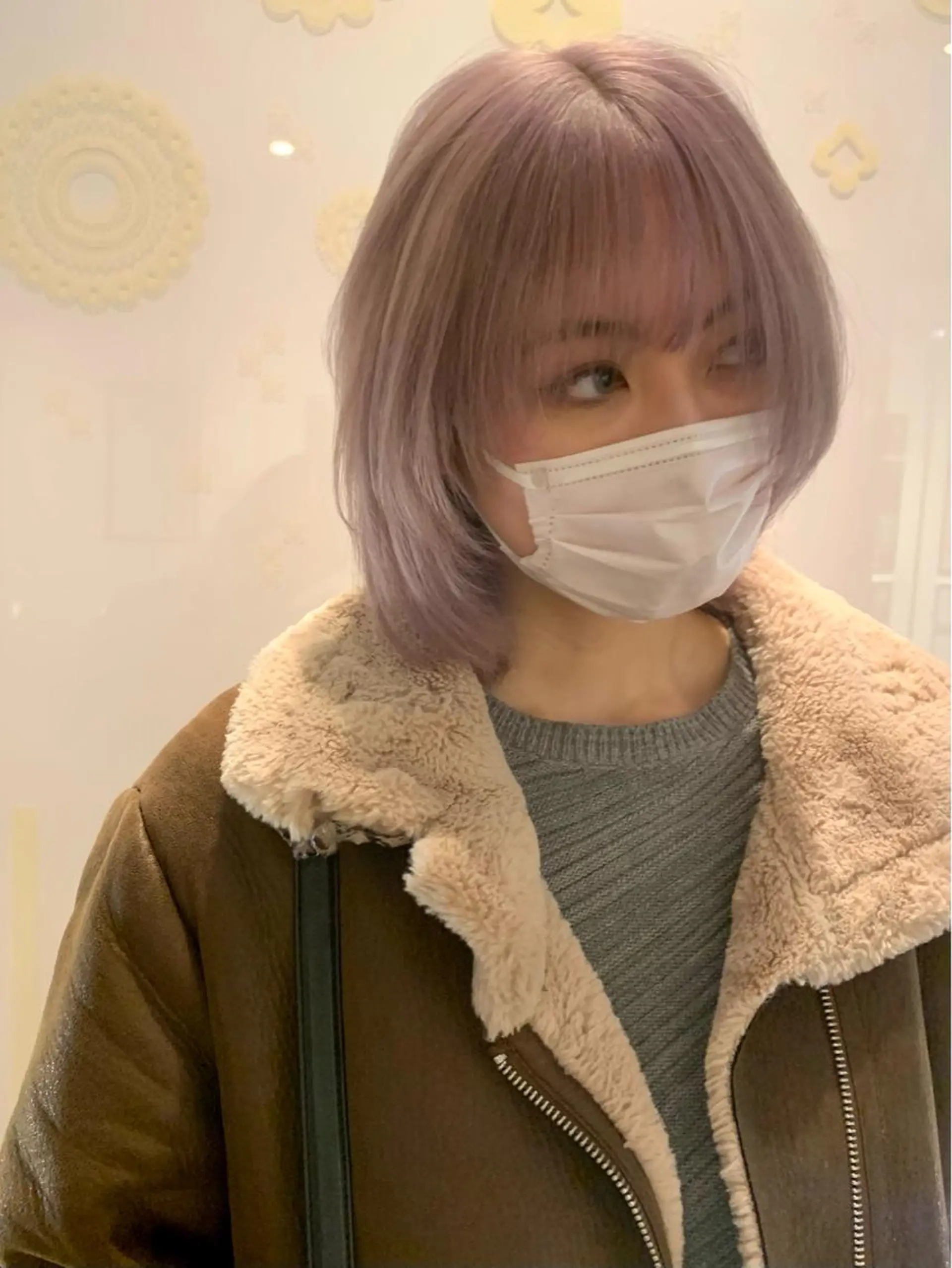 ミディアム カラー ヘアアレンジ カット ヘアカラー トリートメント ヘッドスパ ヘアセット ハイトーン/美髪矯正 🍃大江拓実のヘアスタイル