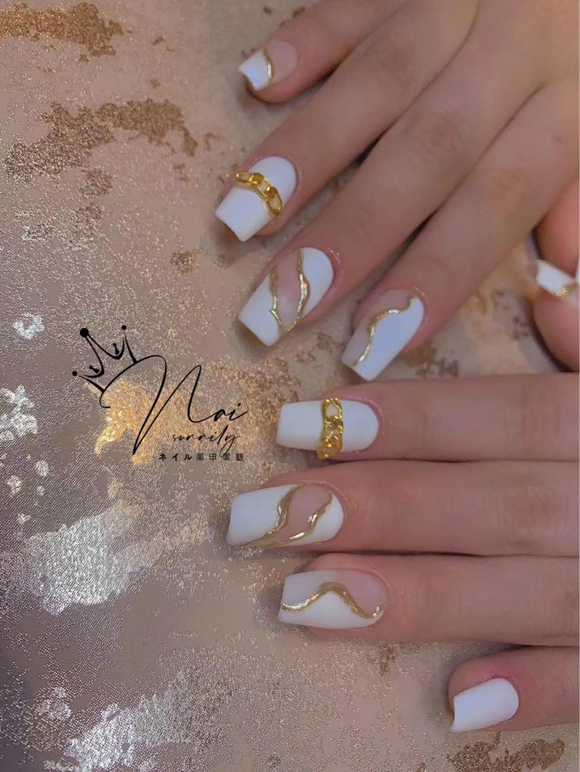 ネイル 長さだし専門店 M2　rikaのネイルデザイン