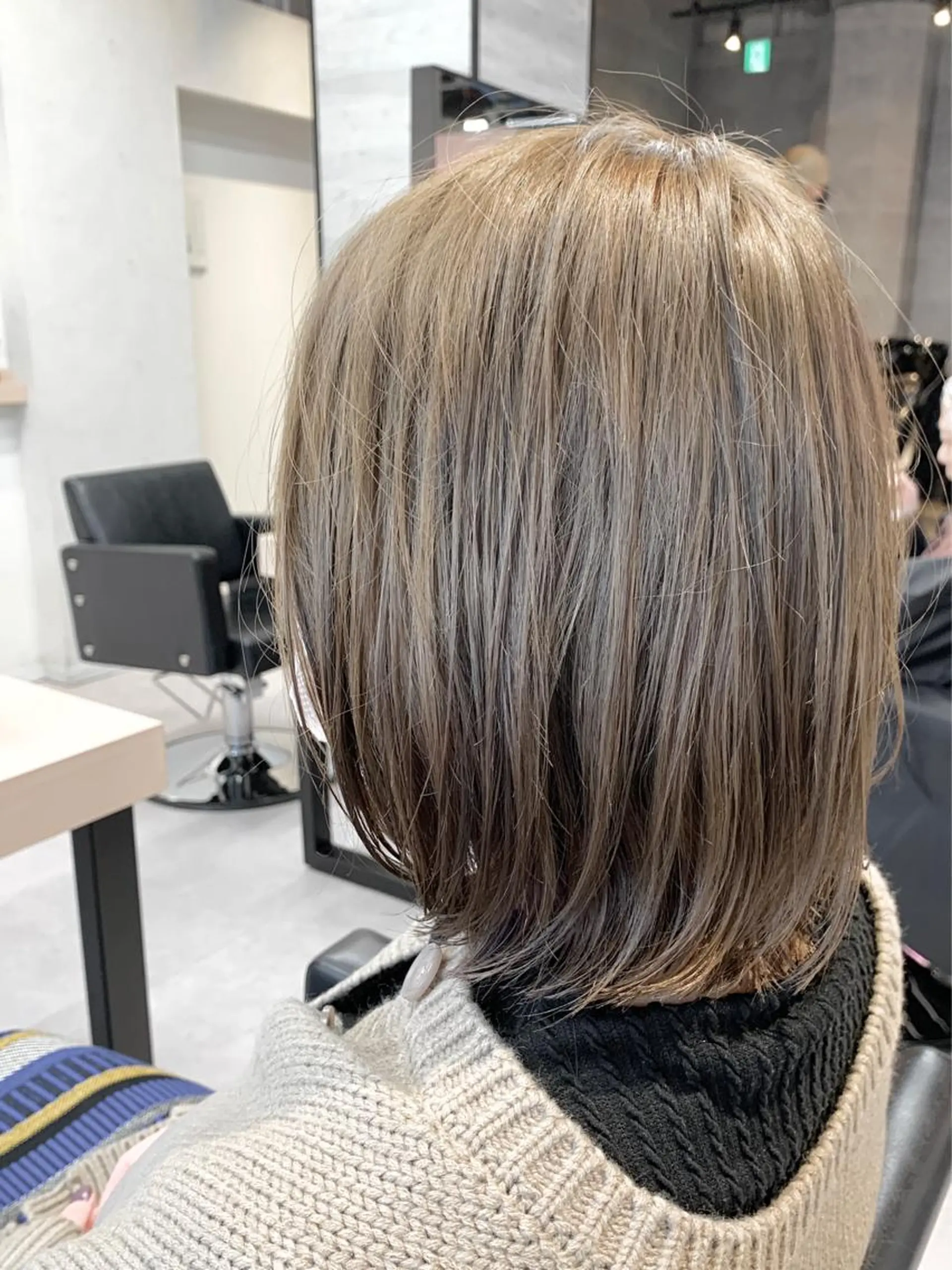 ミディアム カラー カット ヘアカラー トリートメント ❤️Ruminate 日暮里店❤️のヘアスタイル