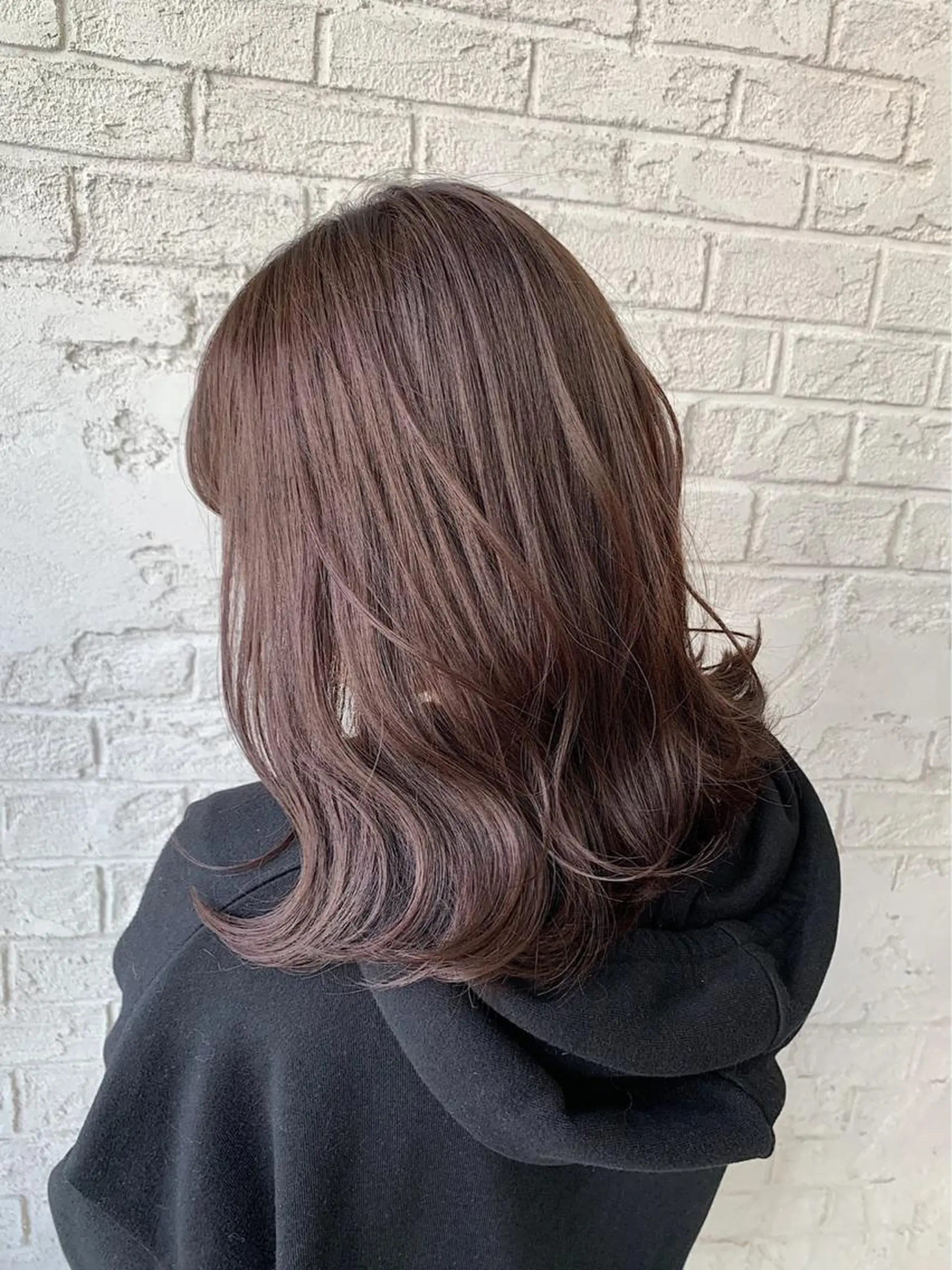 セミロング カラー カット ヘアカラー トリートメント 🦄ハイトーンカラー 🦄まるおしょうのヘアスタイル