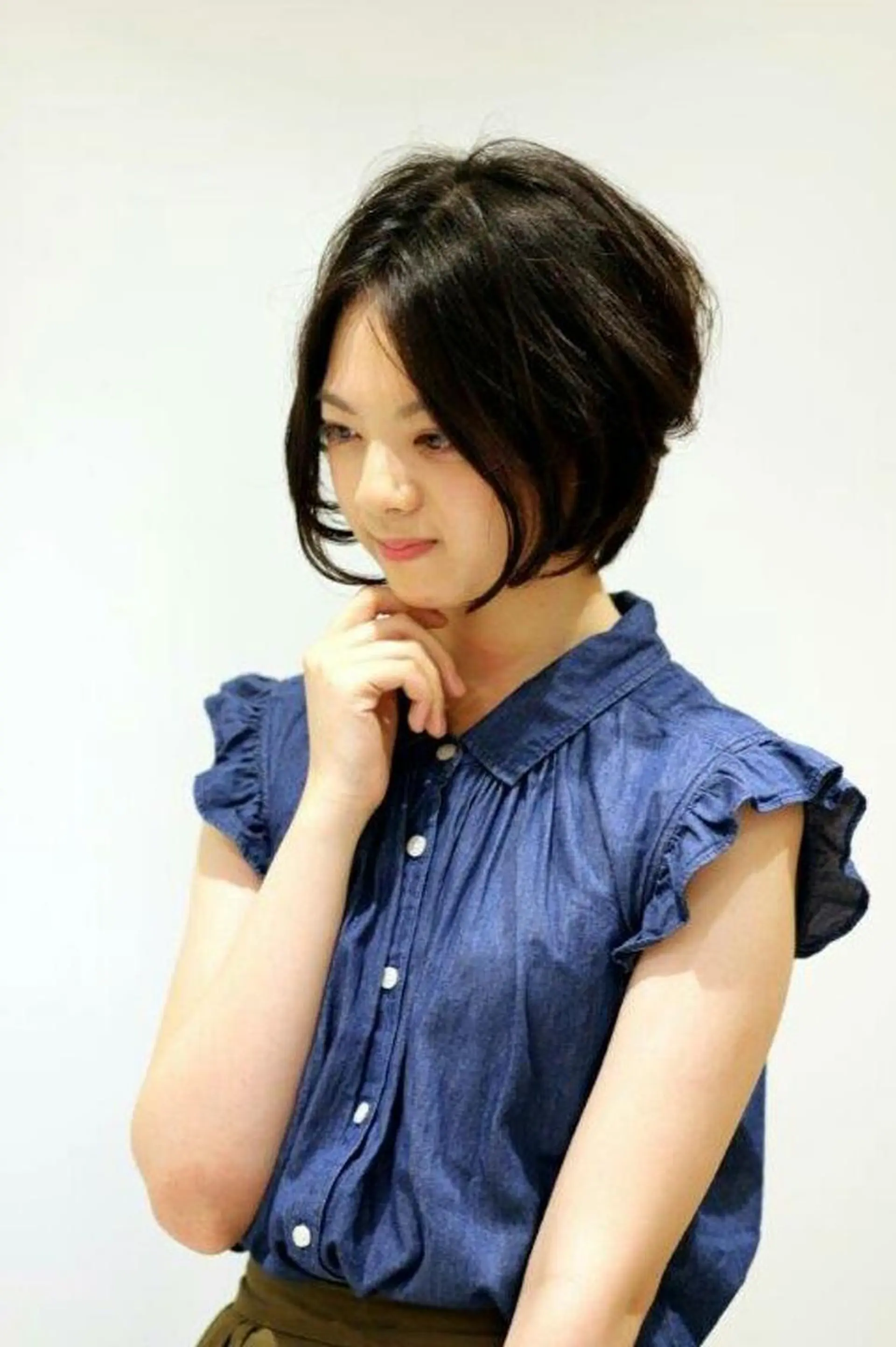 ミディアム カラー ヘアアレンジ ボブ CLEAR(クリア)所属・堂福 和也のヘアスタイル