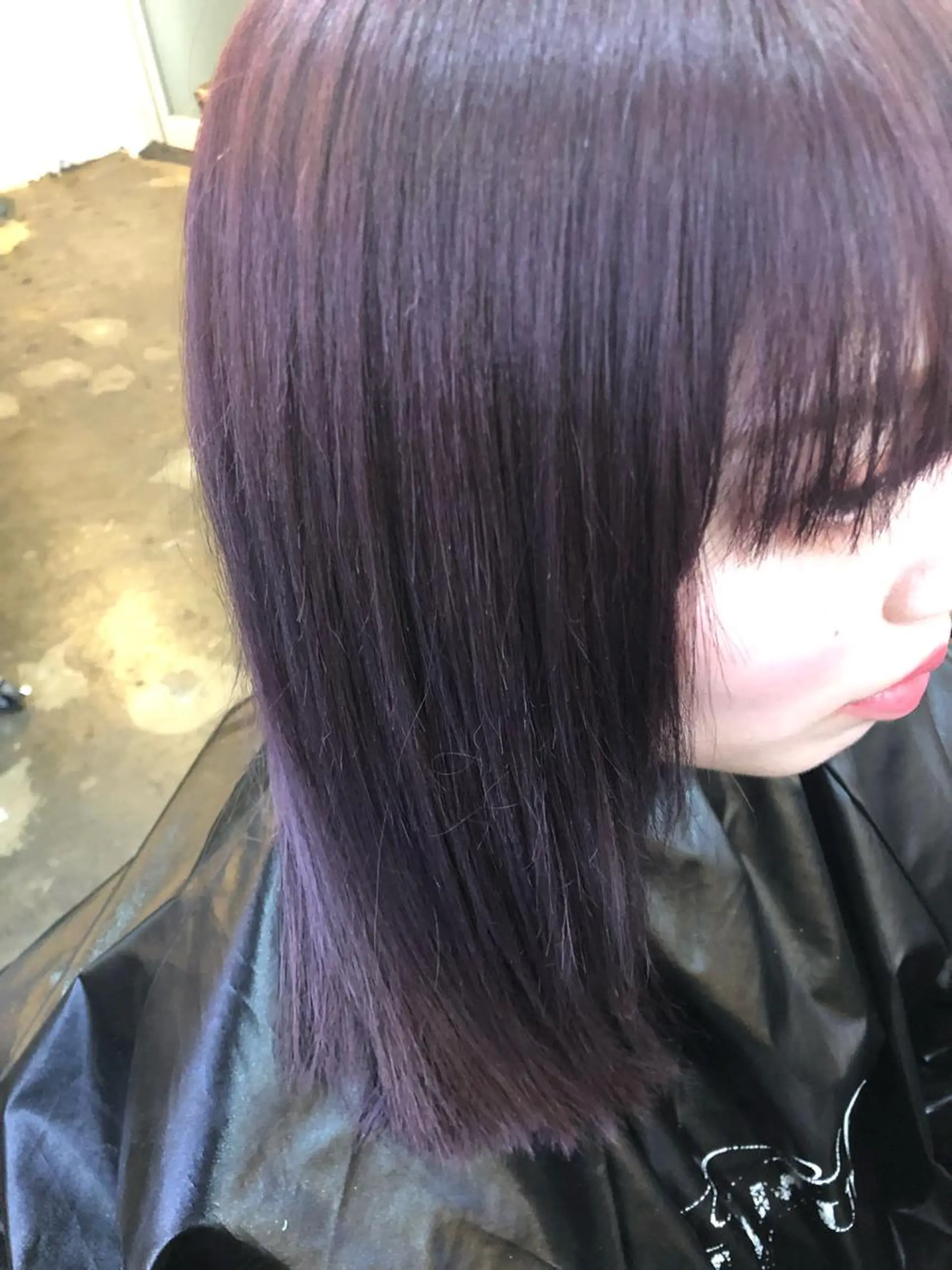 セミロング カラー 【艶髪×韓国風】 毛流れ職人 RYOのヘアスタイル