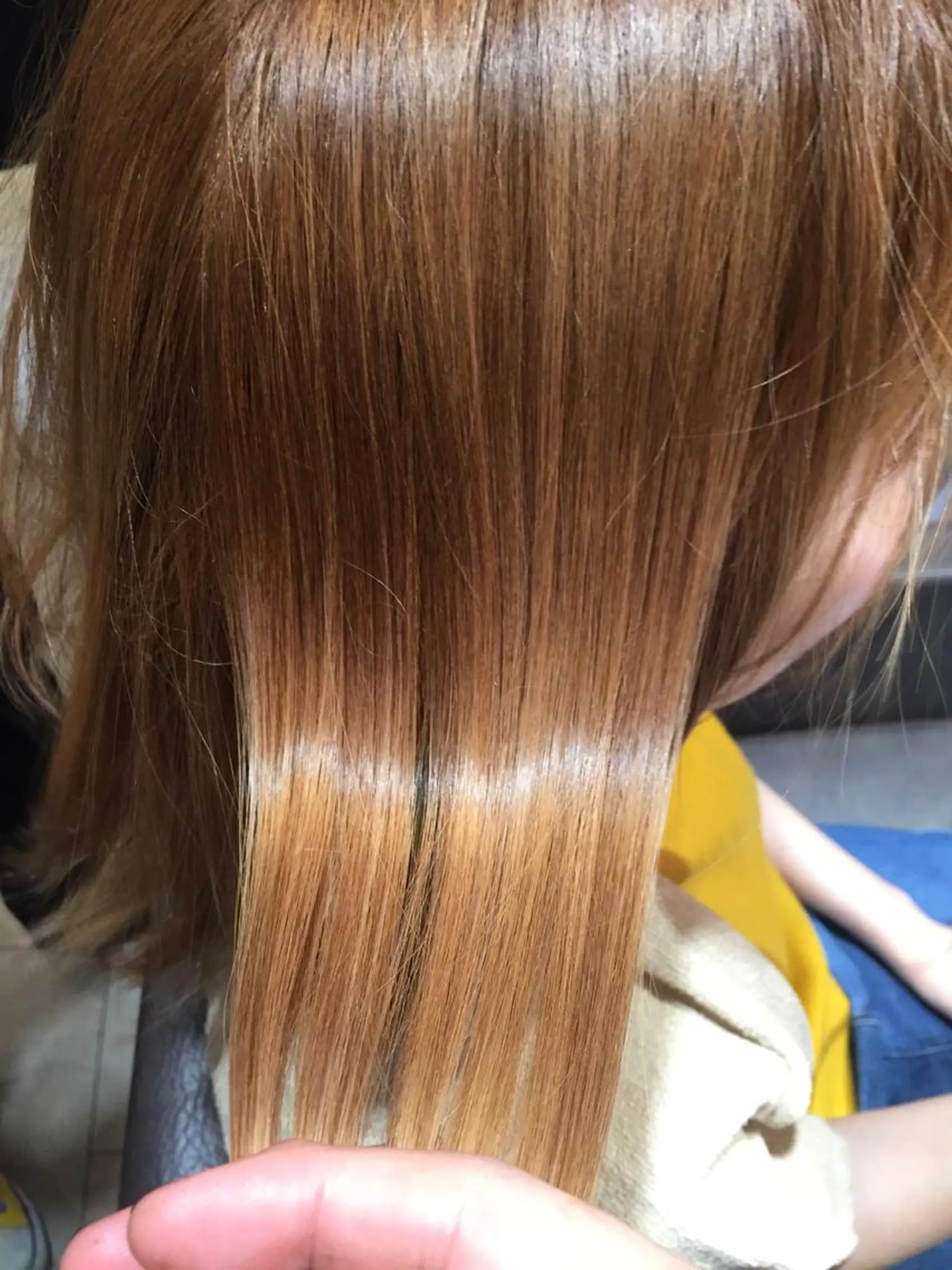 ミディアム カラー 髪質改善/痛ませ ないカラー/西村航大のヘアスタイル