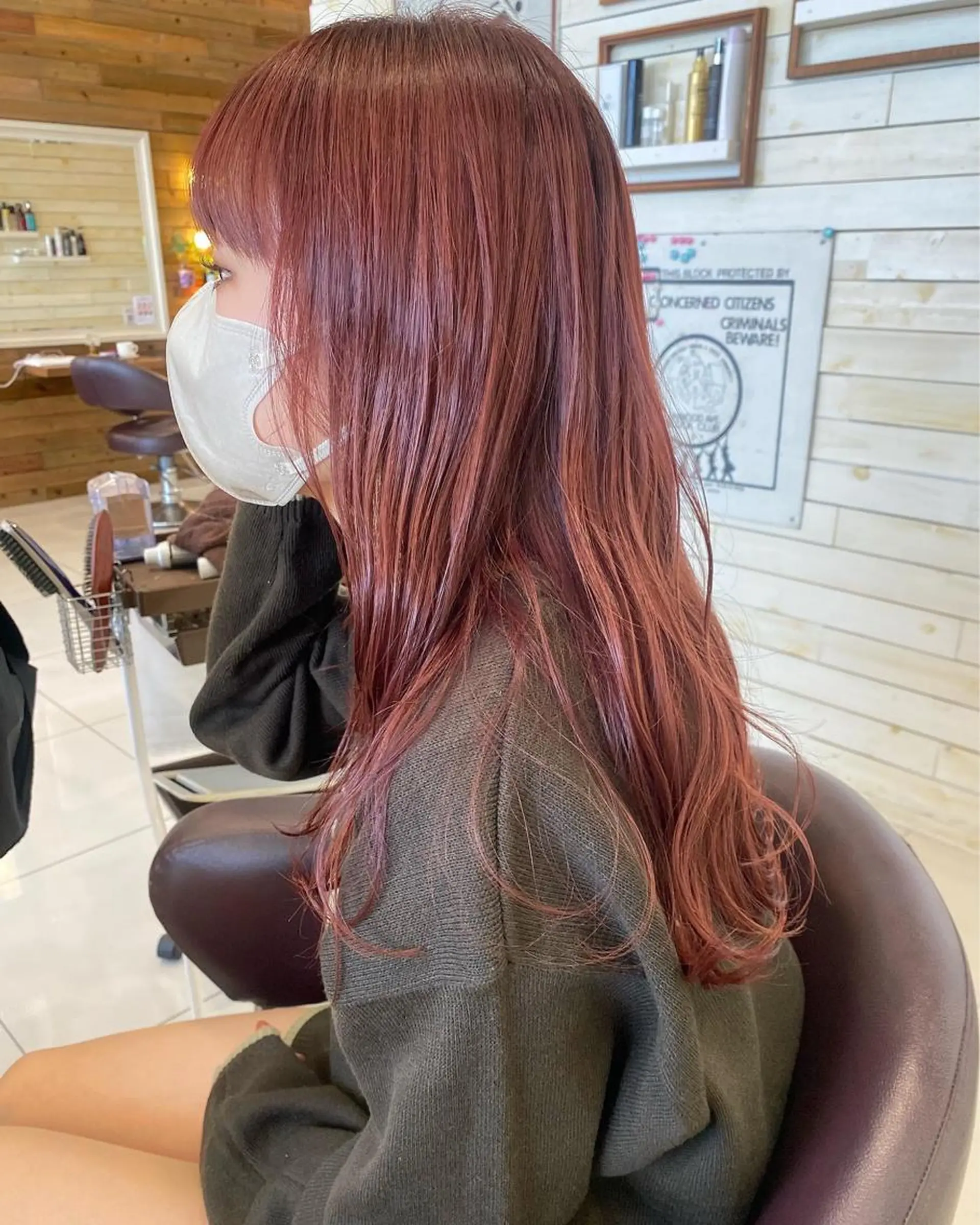 ロング カラー riho/ブリーチ/ デザインカラー/辻堂のヘアスタイル