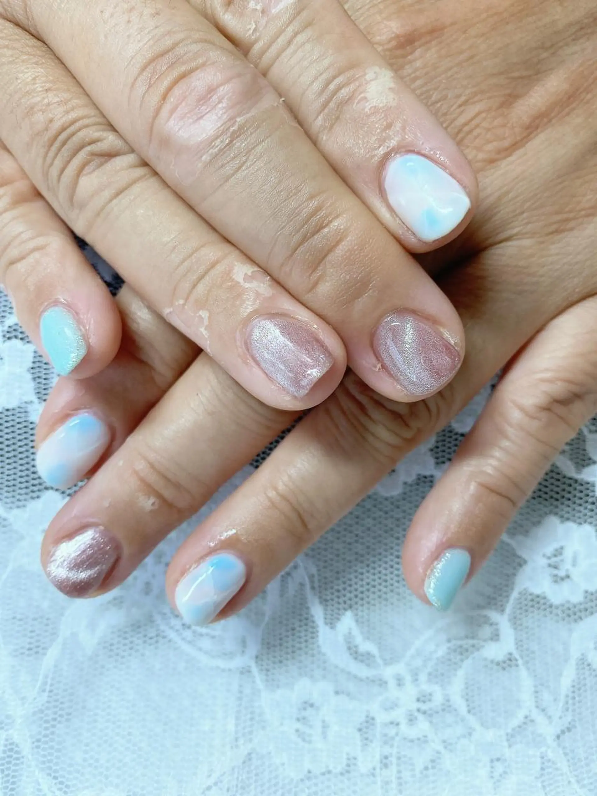 ネイル マグネットネイル かわむら りょうこのネイルデザイン