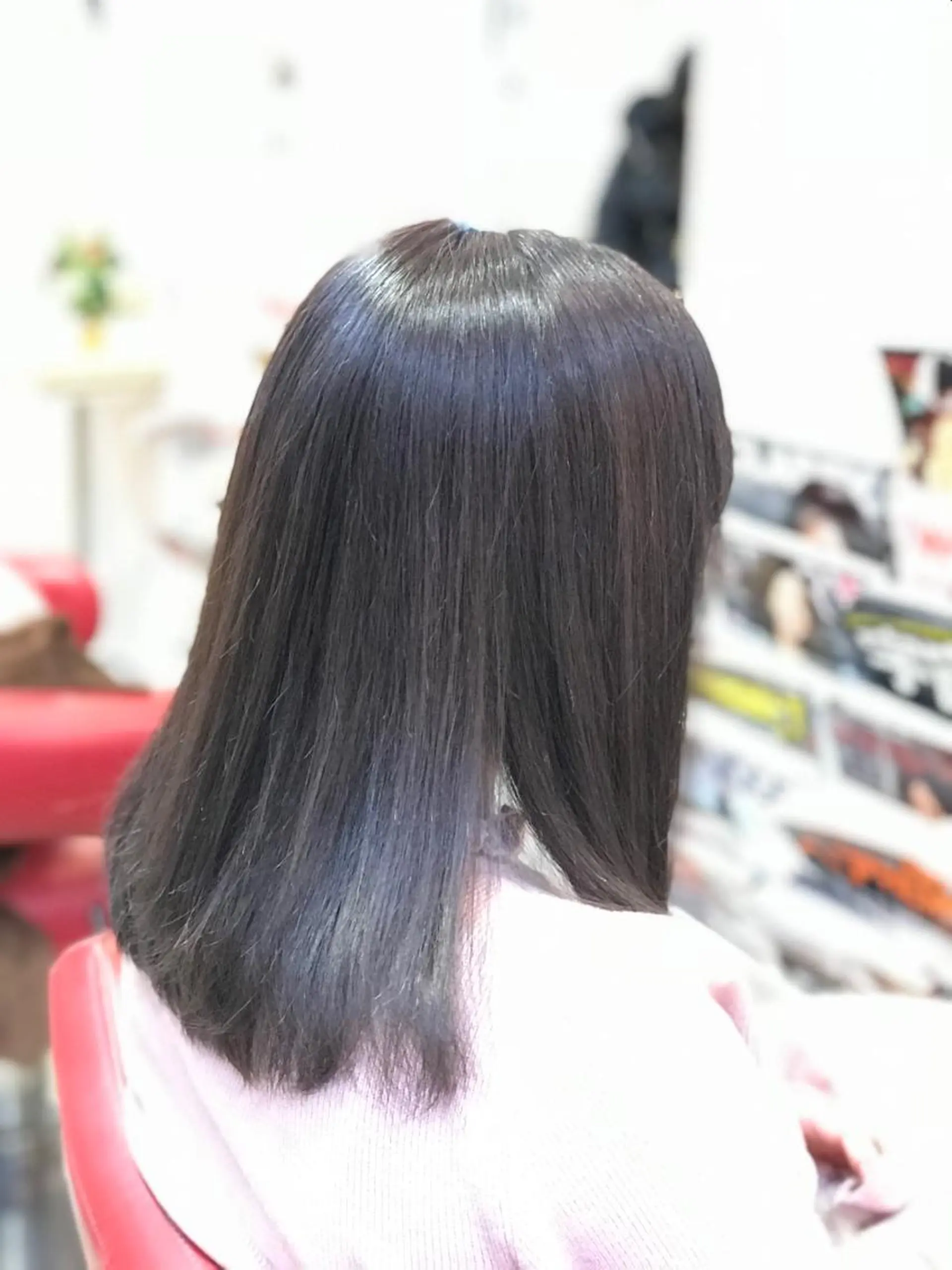 カラー ヘアカラー トリートメント ヘアセット 渋谷宮益坂 omoのヘアスタイル