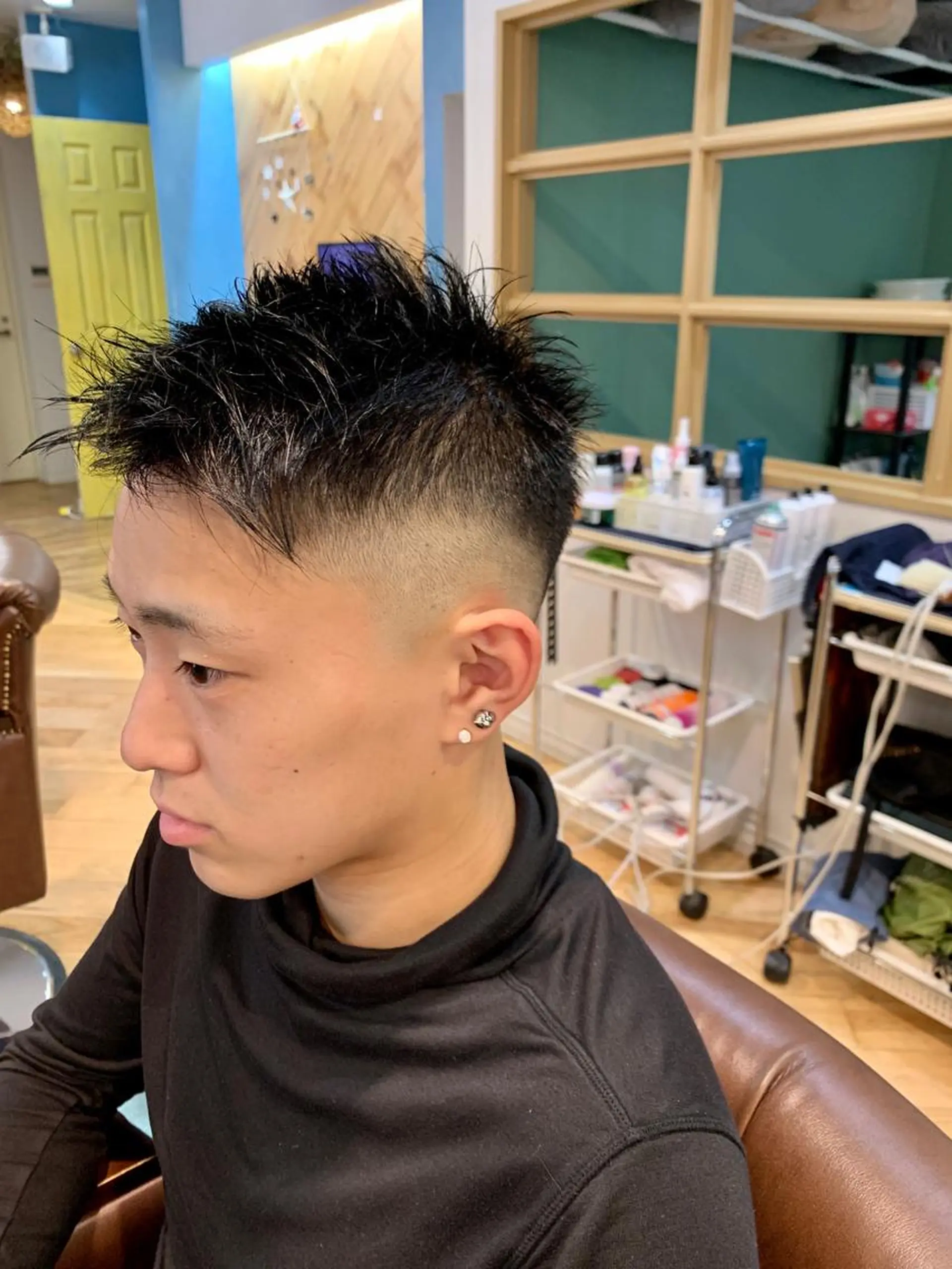 ショート カット 廣瀬 智志のヘアスタイル