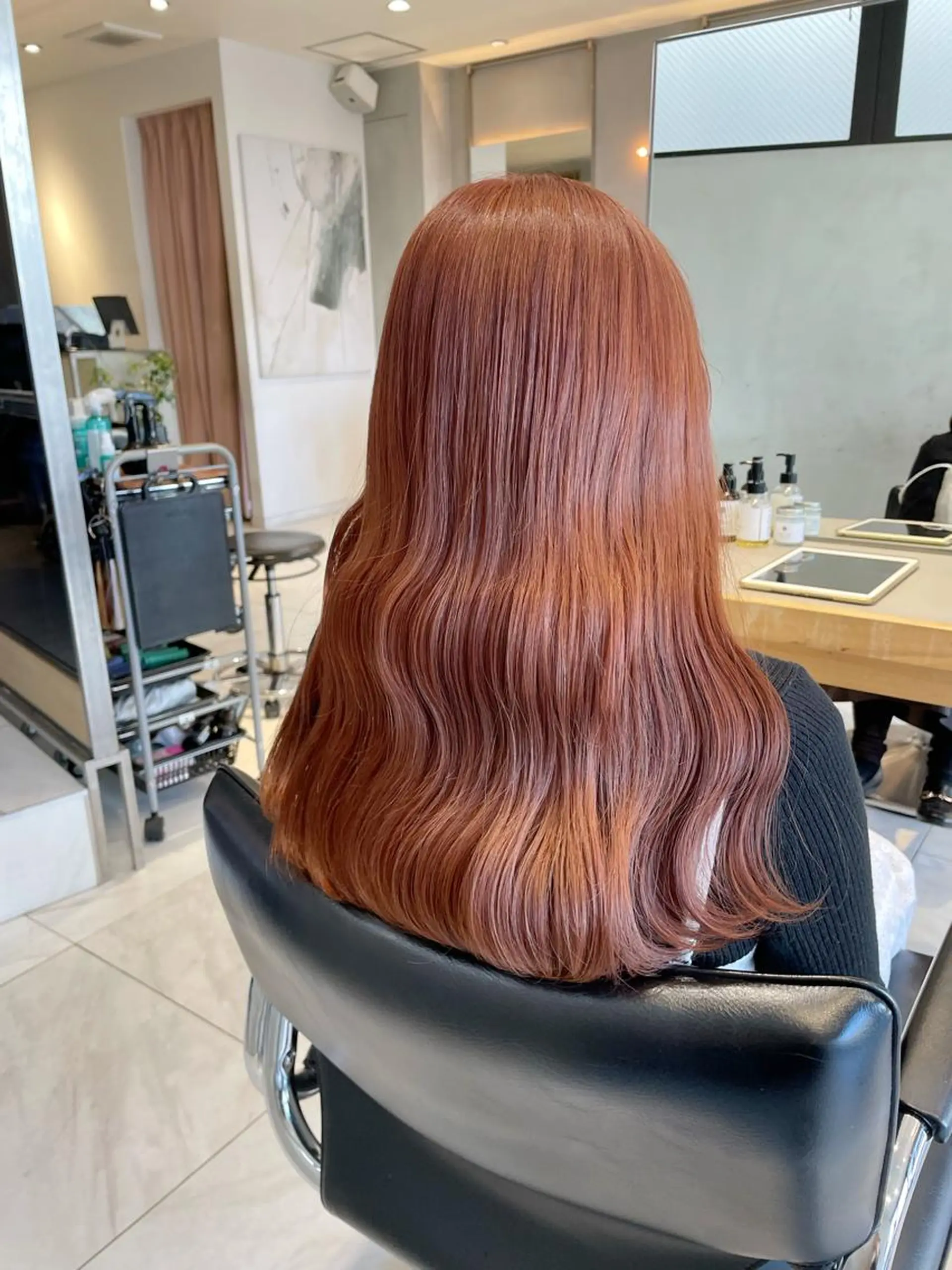 セミロング カラー ヘアアレンジ 艶髪/レイヤーカット 🐣misakiのヘアスタイル