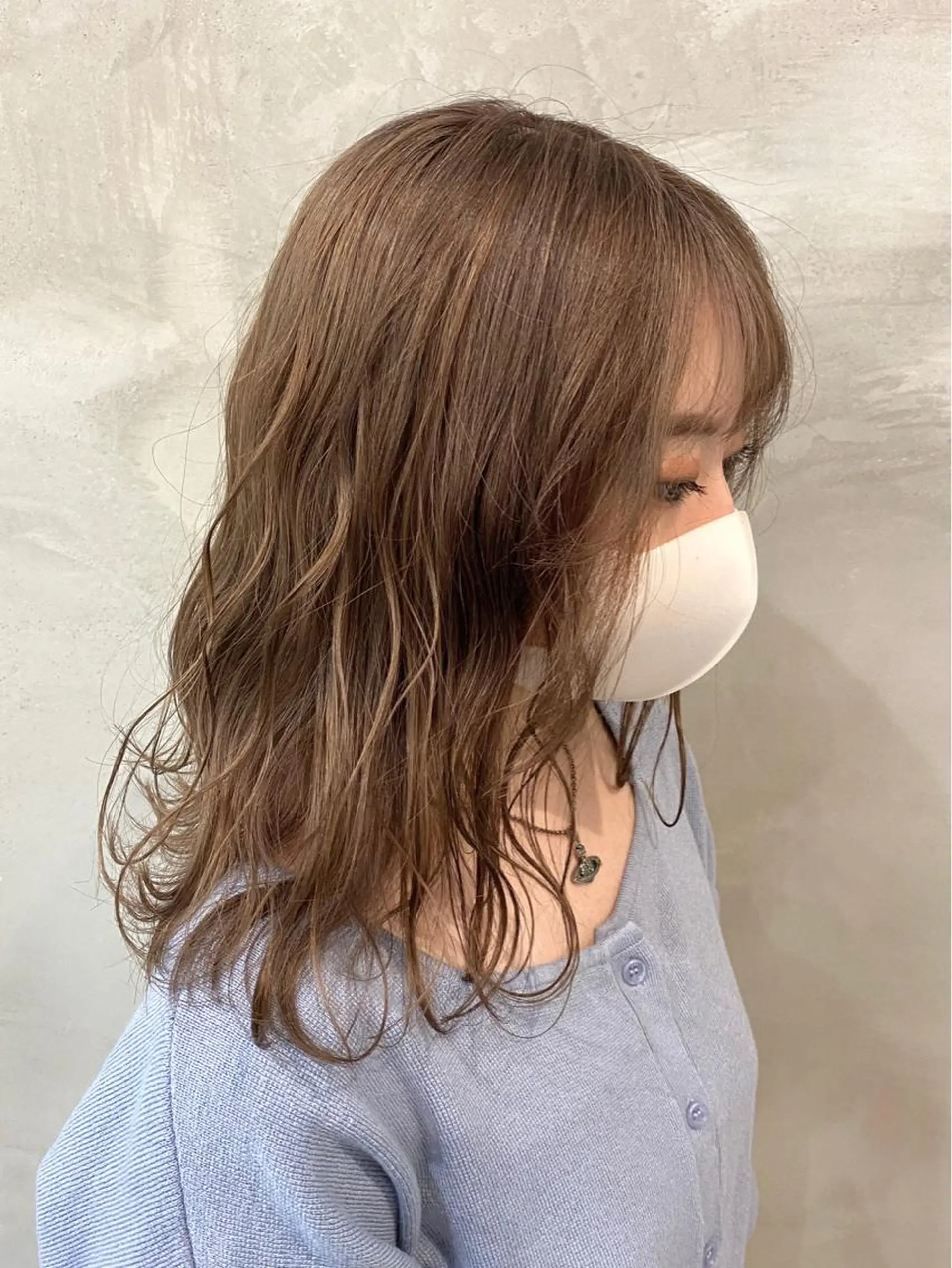 セミロング カラー ヘアカラー トリートメント 🫧透明感カラー🫧 OIKAWAのヘアスタイル