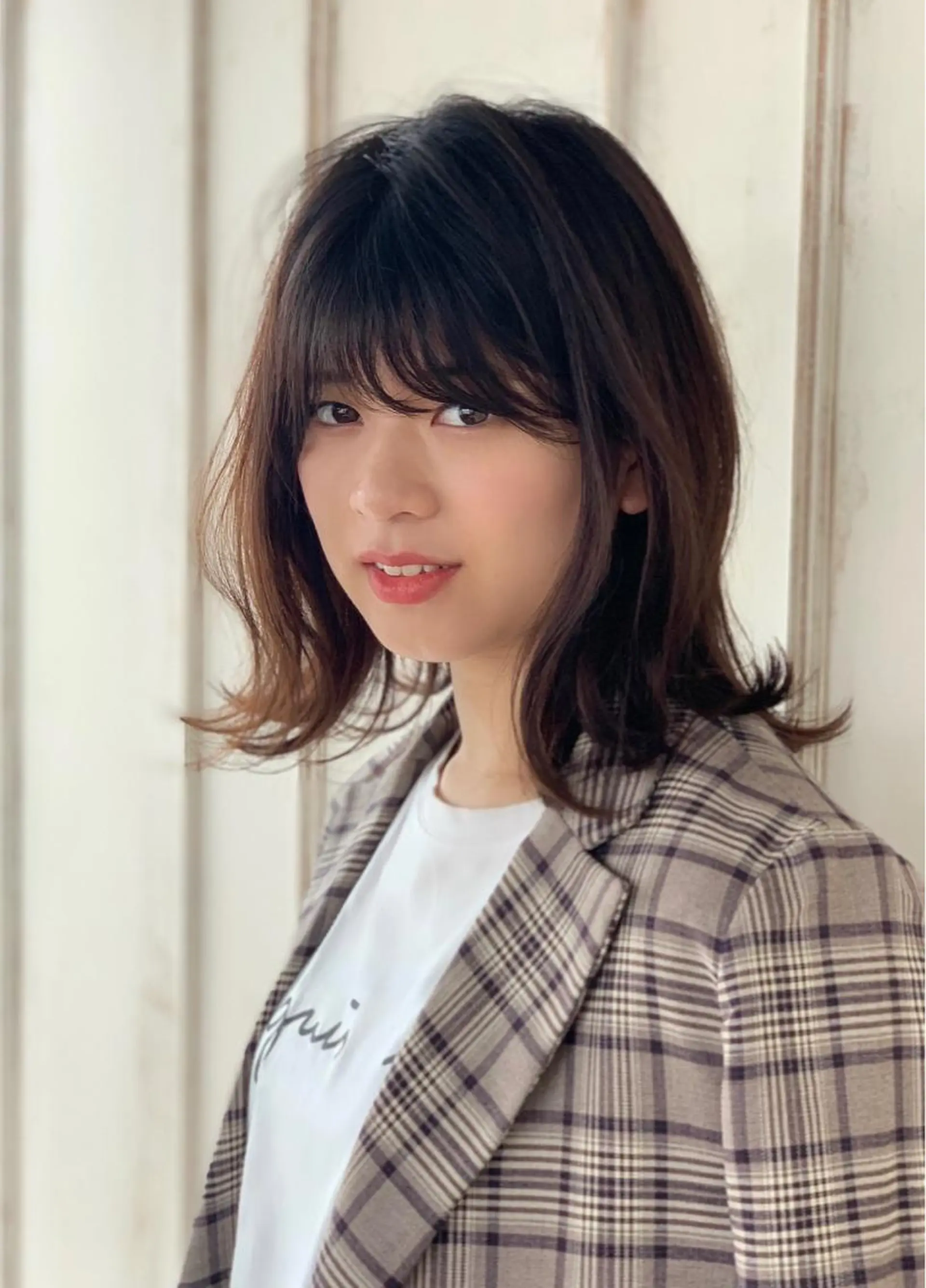 ミディアム カラー Sana / 韓国ヘア / カラーのヘアスタイル