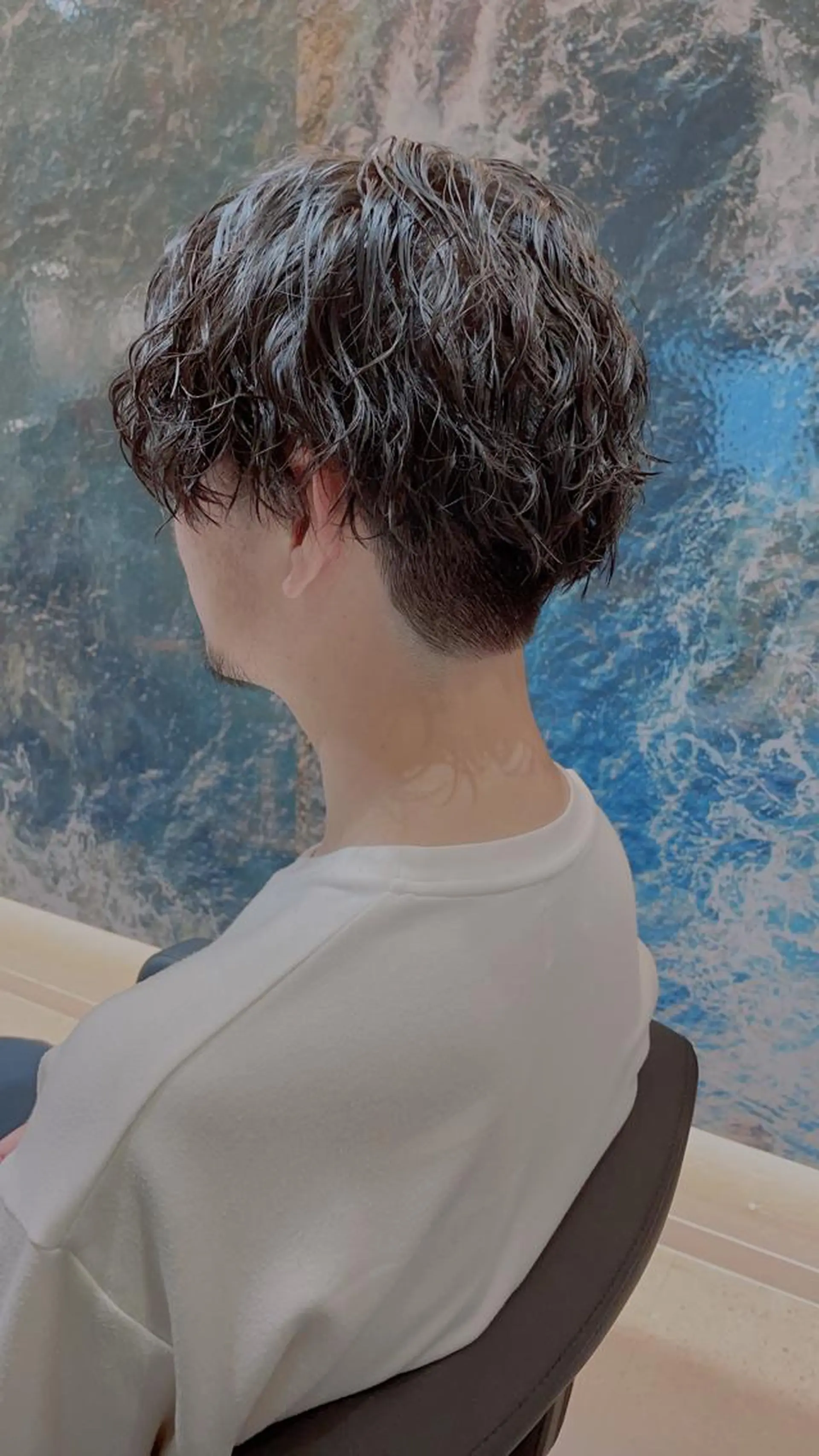 パーマ メンズ メンズパーマ スパイラルパーマ 森江 康喜のヘアスタイル