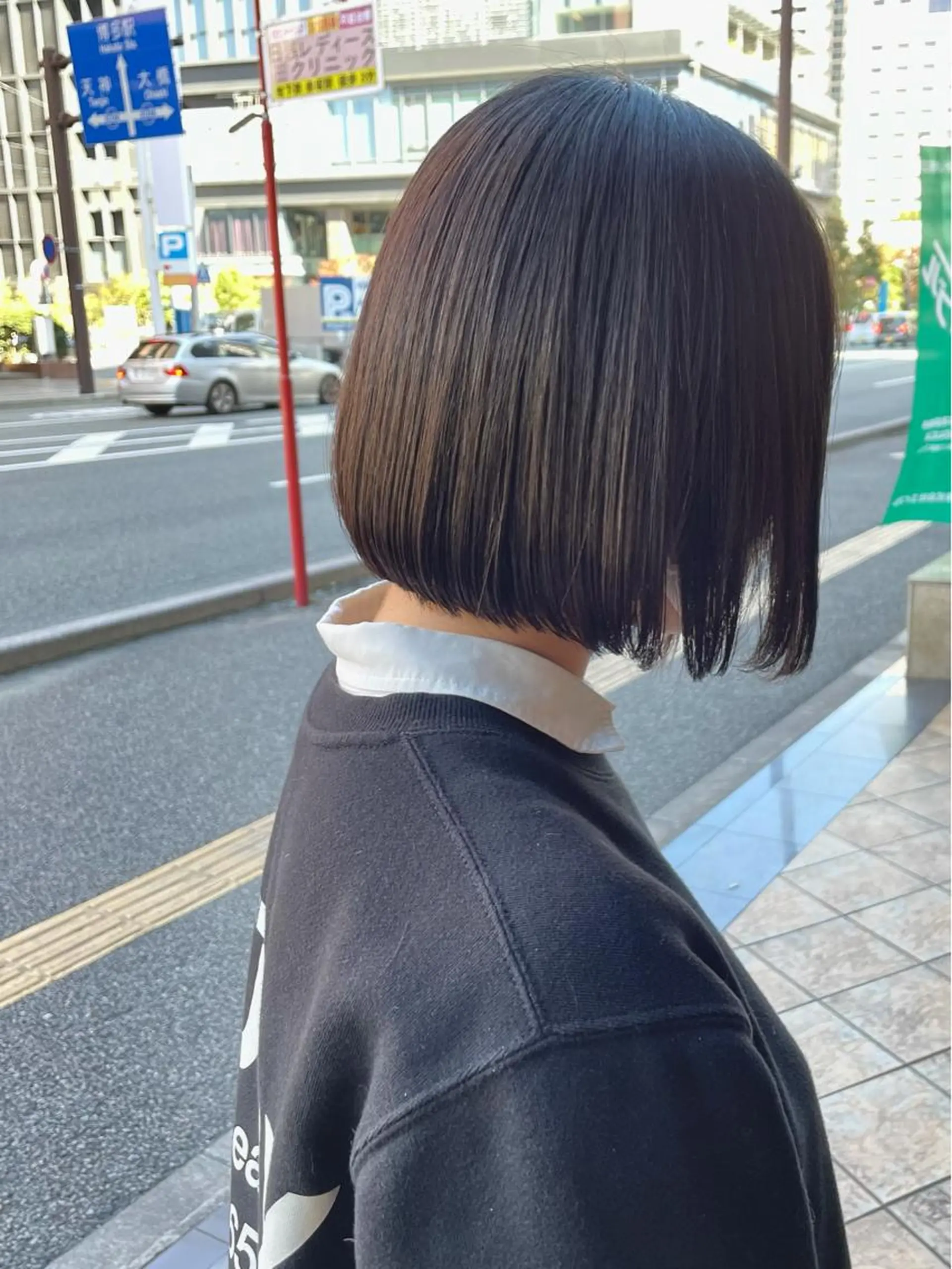 ショート カラー ショート/ボブ/ メンズ/縮毛矯正のヘアスタイル