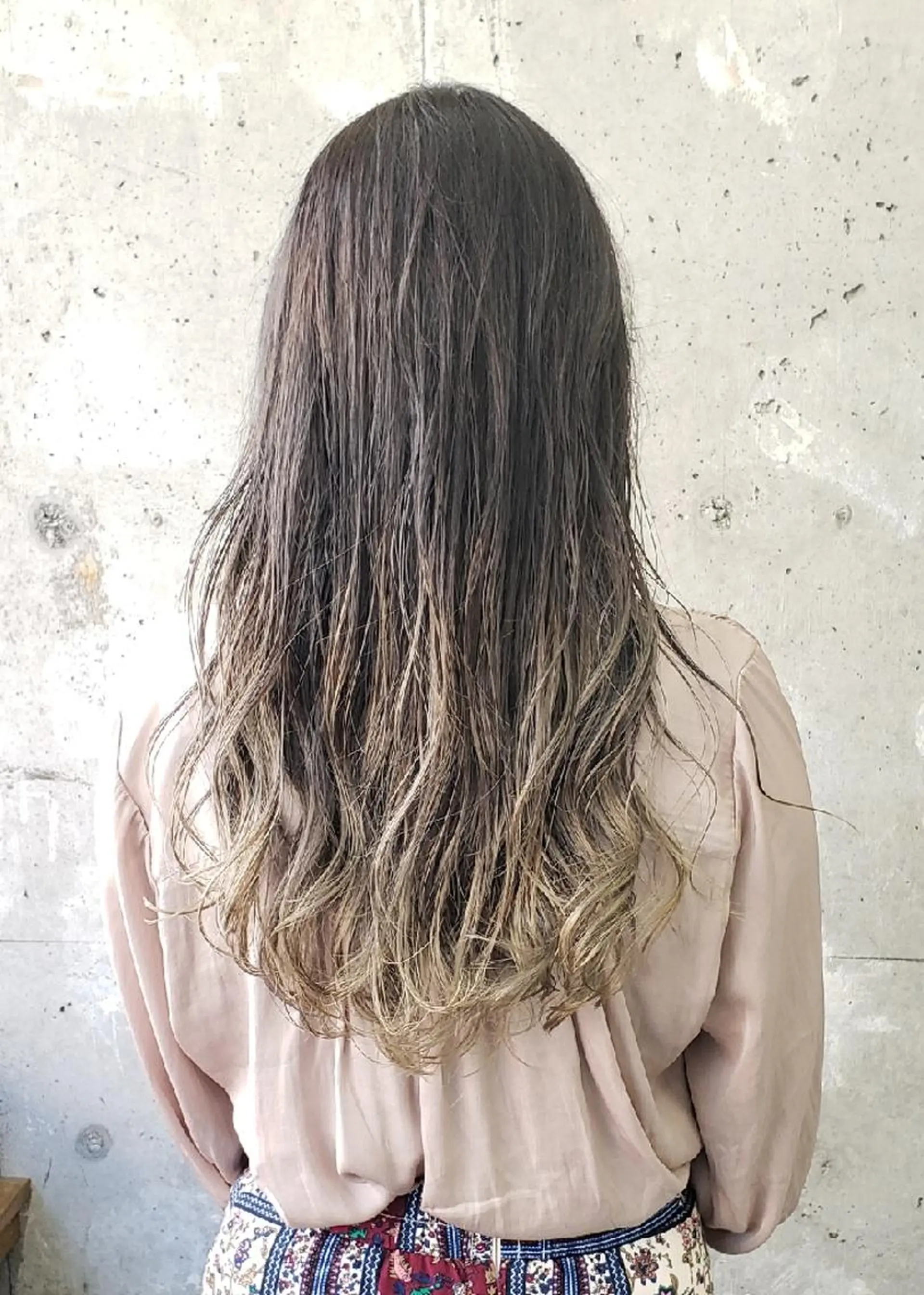 カラー ロング 変身企画実施✨️ ショート専門 宮ヶ迫のヘアスタイル