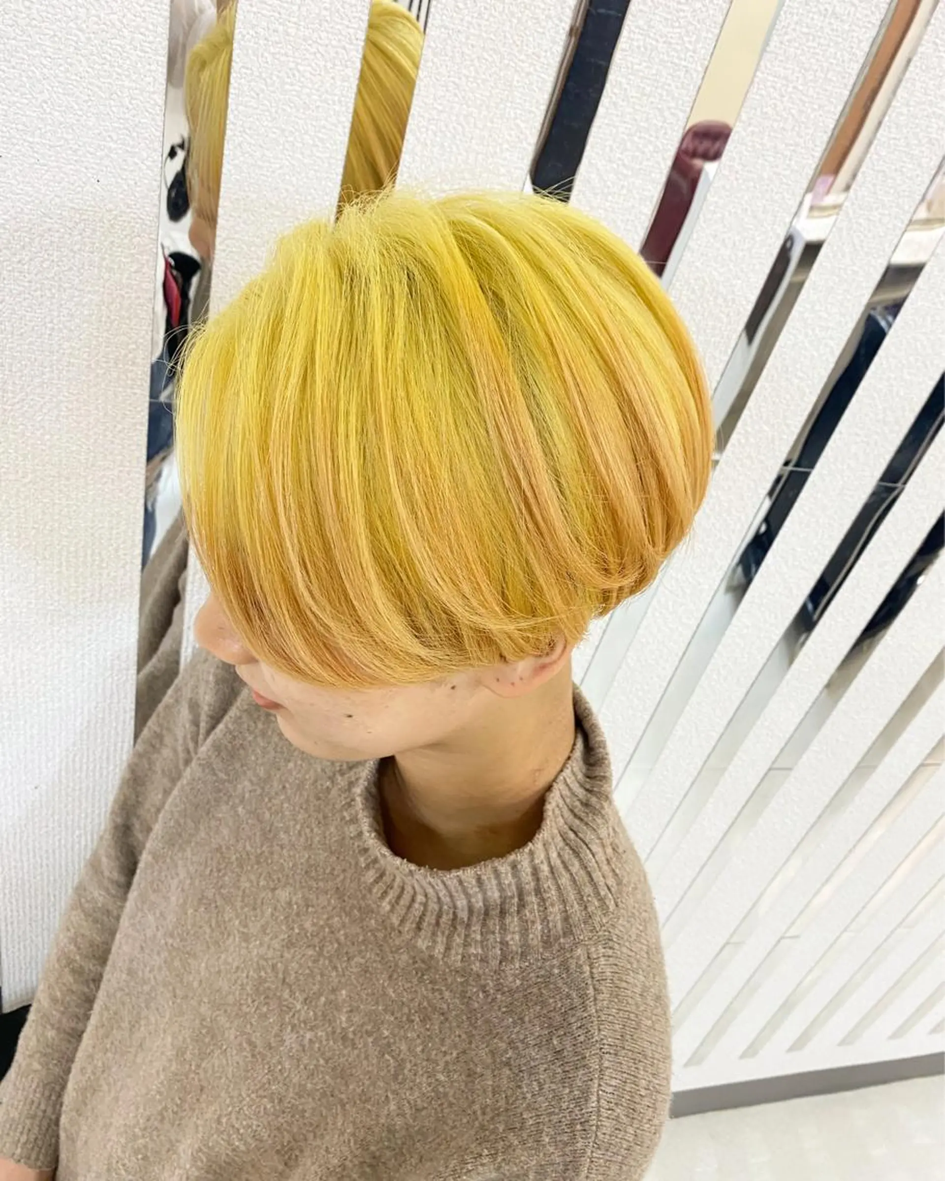 ショート カラー ダブルカラー グラデーションカラー ヘアカラー トリートメント YURI ✨のヘアスタイル