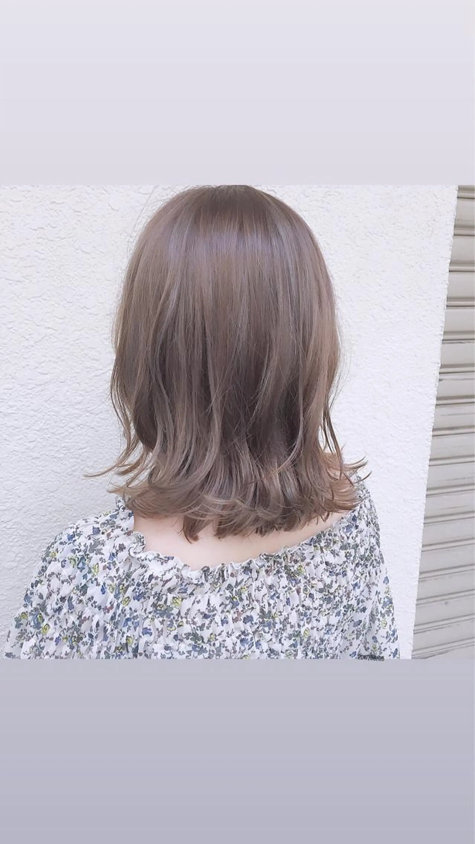 ミディアム カラー パーマ ヘアアレンジ 【白髪ぼかし 専門GBG】自由が丘のヘアスタイル