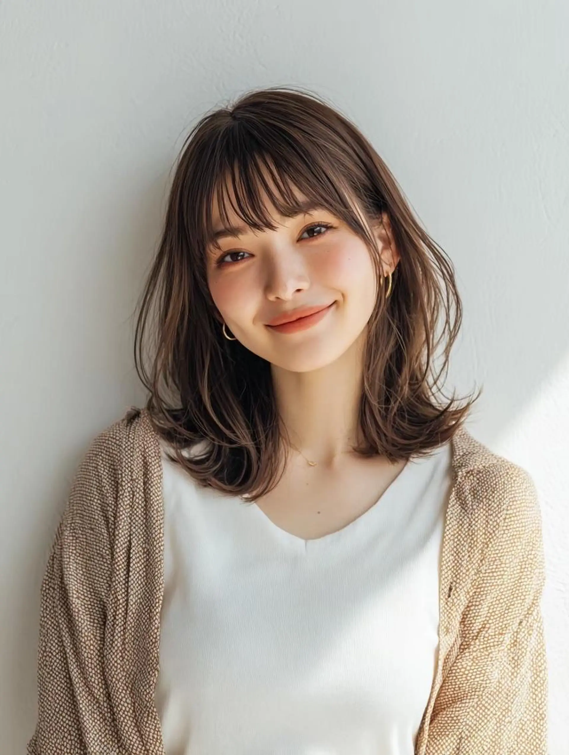 ミディアム ✂ショートボブ専門 津川里緒✨️のヘアスタイル