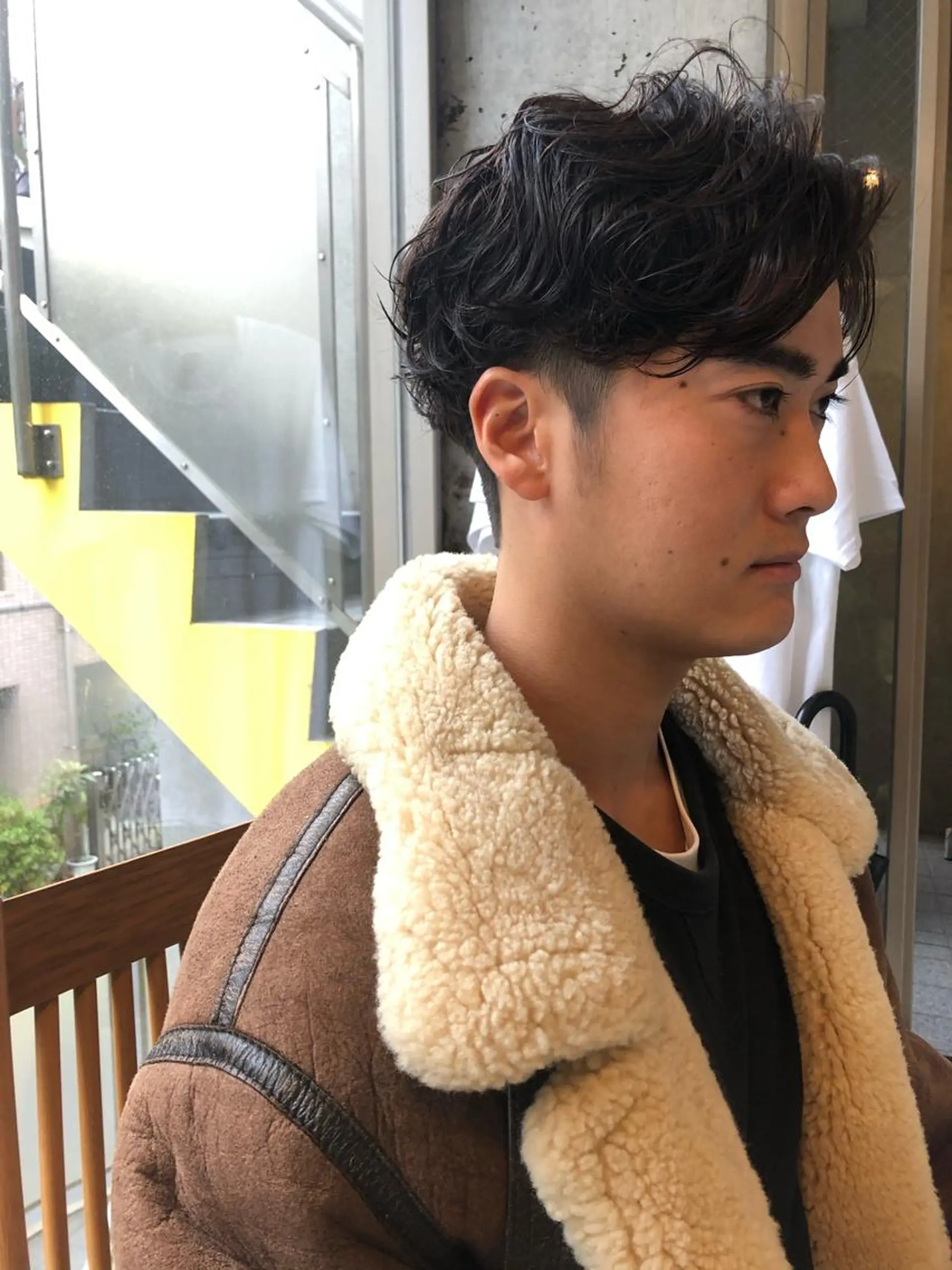 メンズ メンズパーマ カット パーマ 🌈圧倒的デザイン パーマ　関和希のヘアスタイル