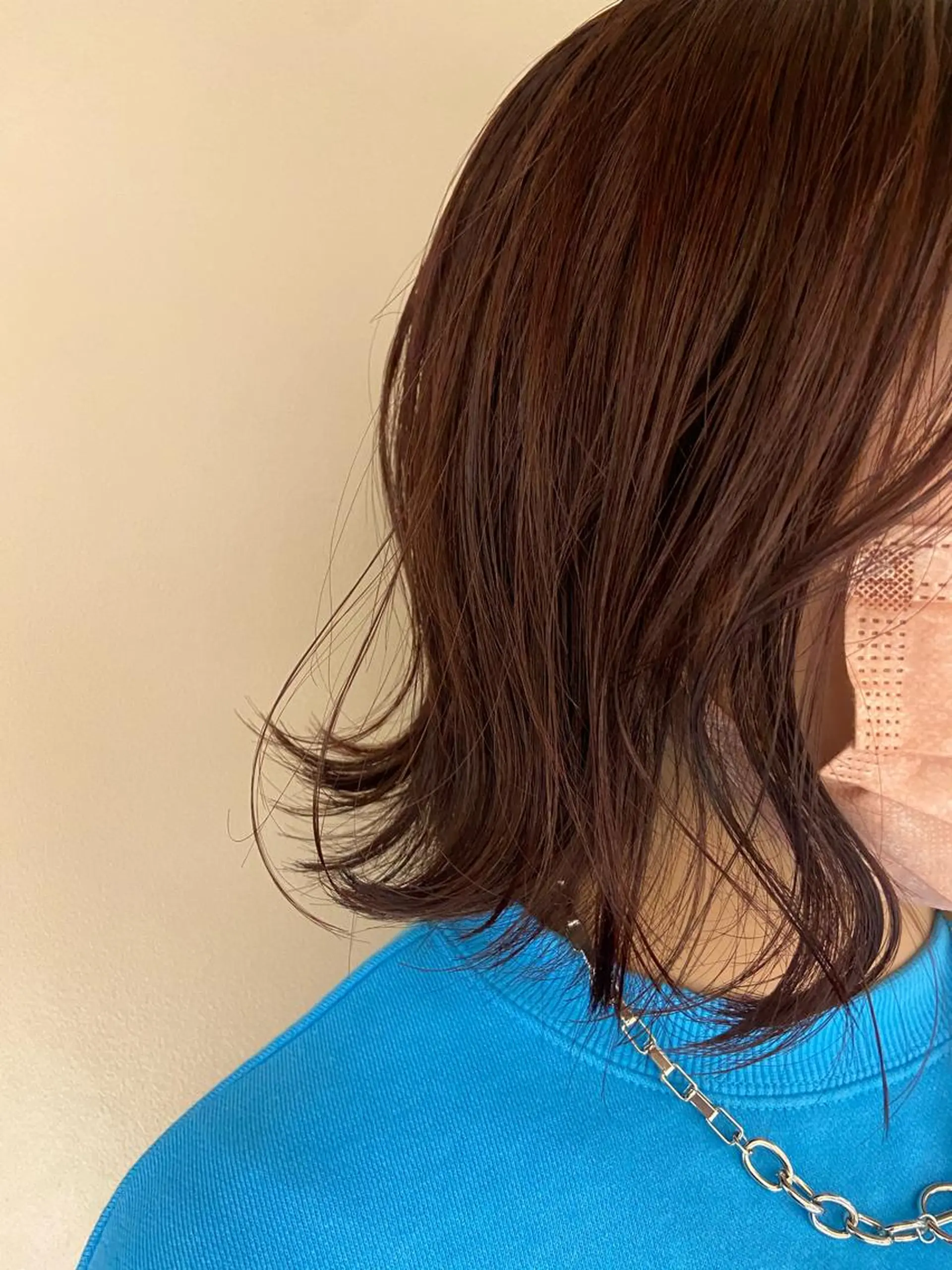 カラー 🎀大竹美侑／顔まわ りカット／レイヤーのヘアスタイル