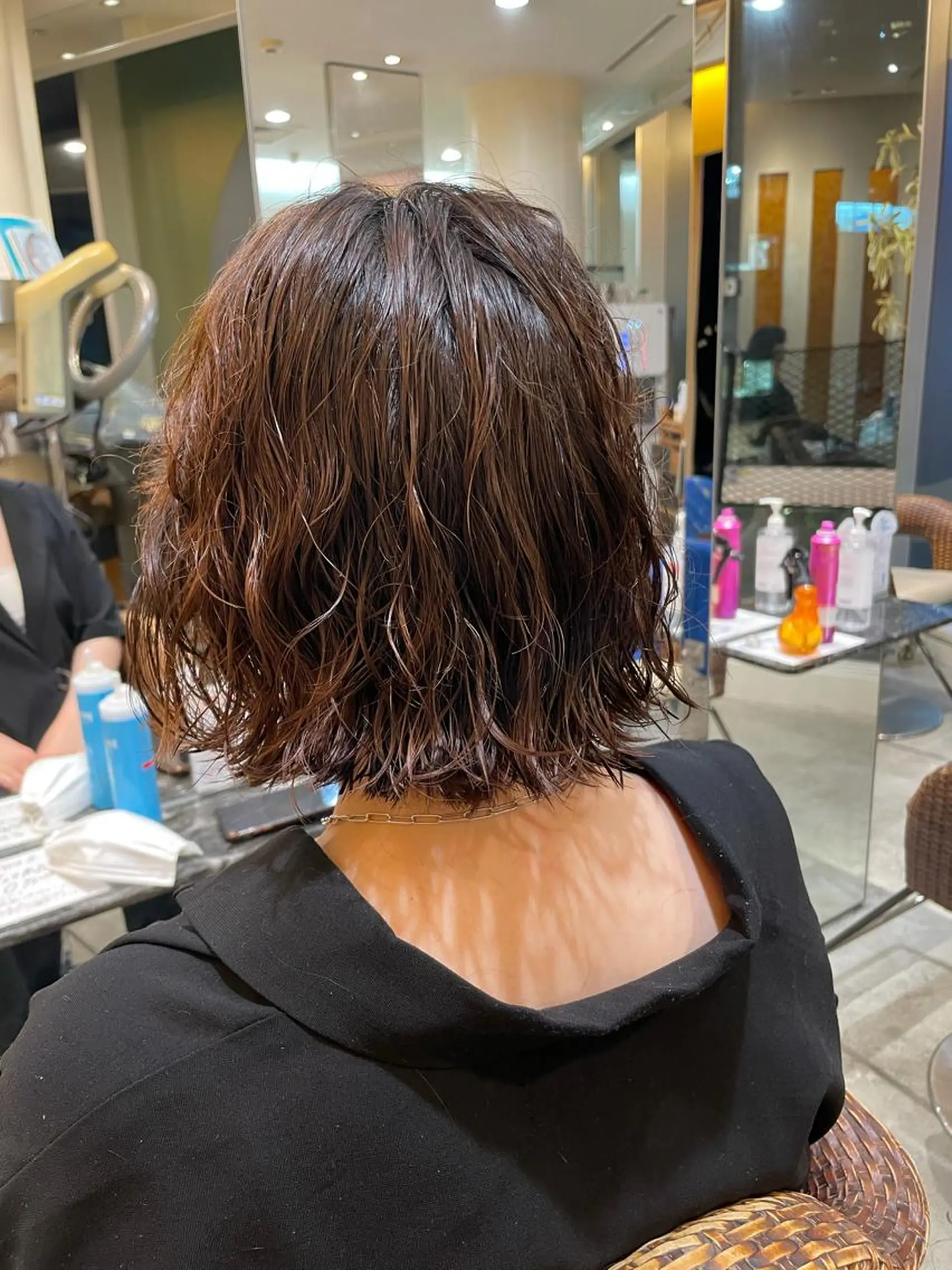 パーマ ボブ 原宿美容室Cura所属・パーマ美容師🌈中村 絢美のヘアスタイル