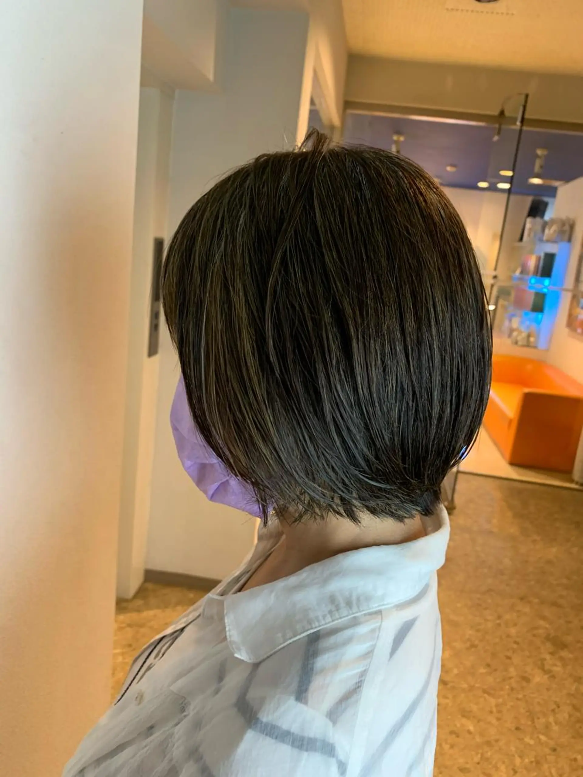 ショート うしだ かおるのヘアスタイル