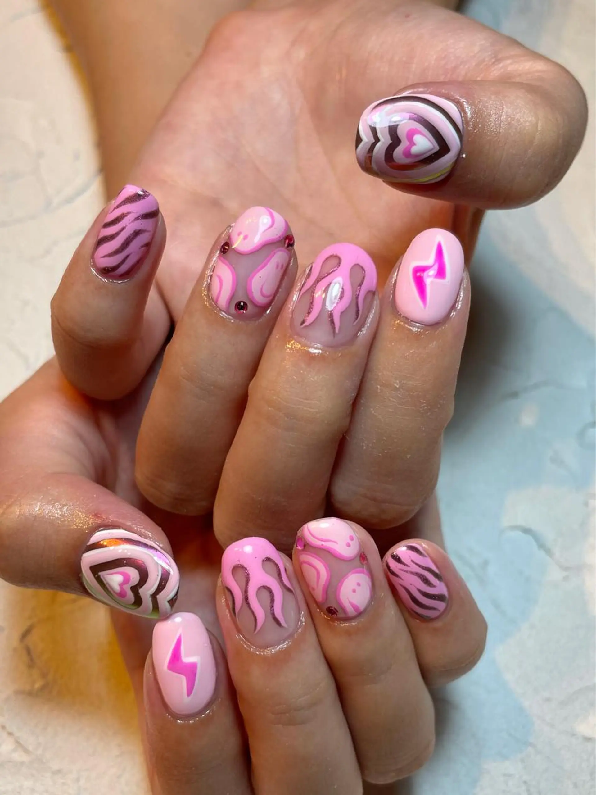 ネイル Nail salon Euphoriaのネイルデザイン