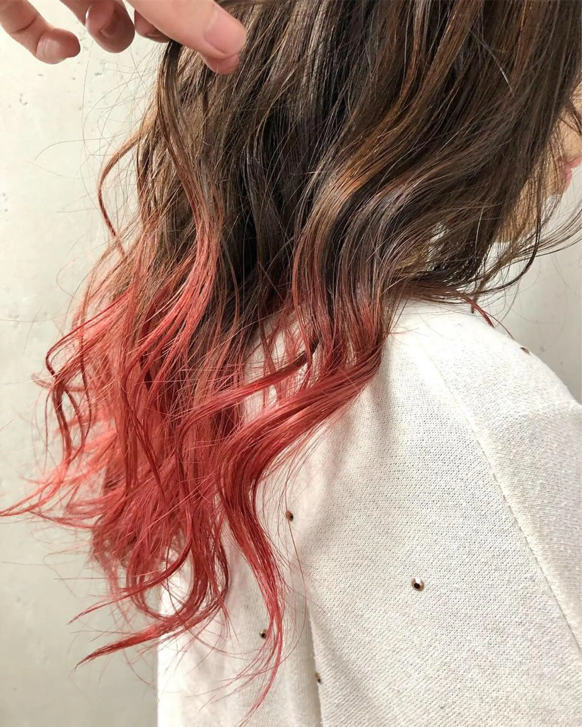 ロング カラー ヘアアレンジ 【池袋/スパイキー ショート】ⓝⓘⓜⓤのヘアスタイル