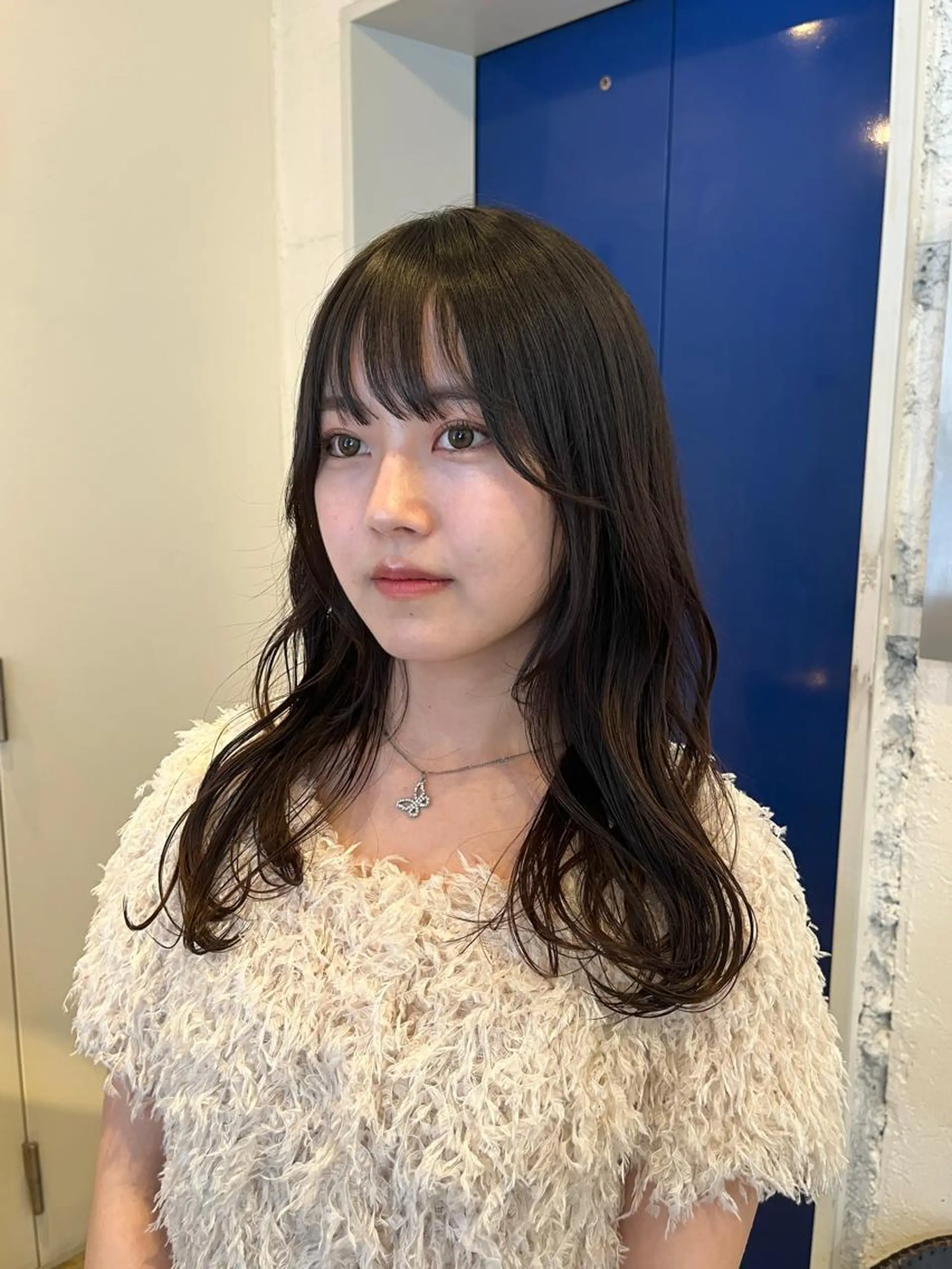 セミロング カラー カット ヘアカラー トリートメント RYOMA/ 似合わせ🎧🤍のヘアスタイル