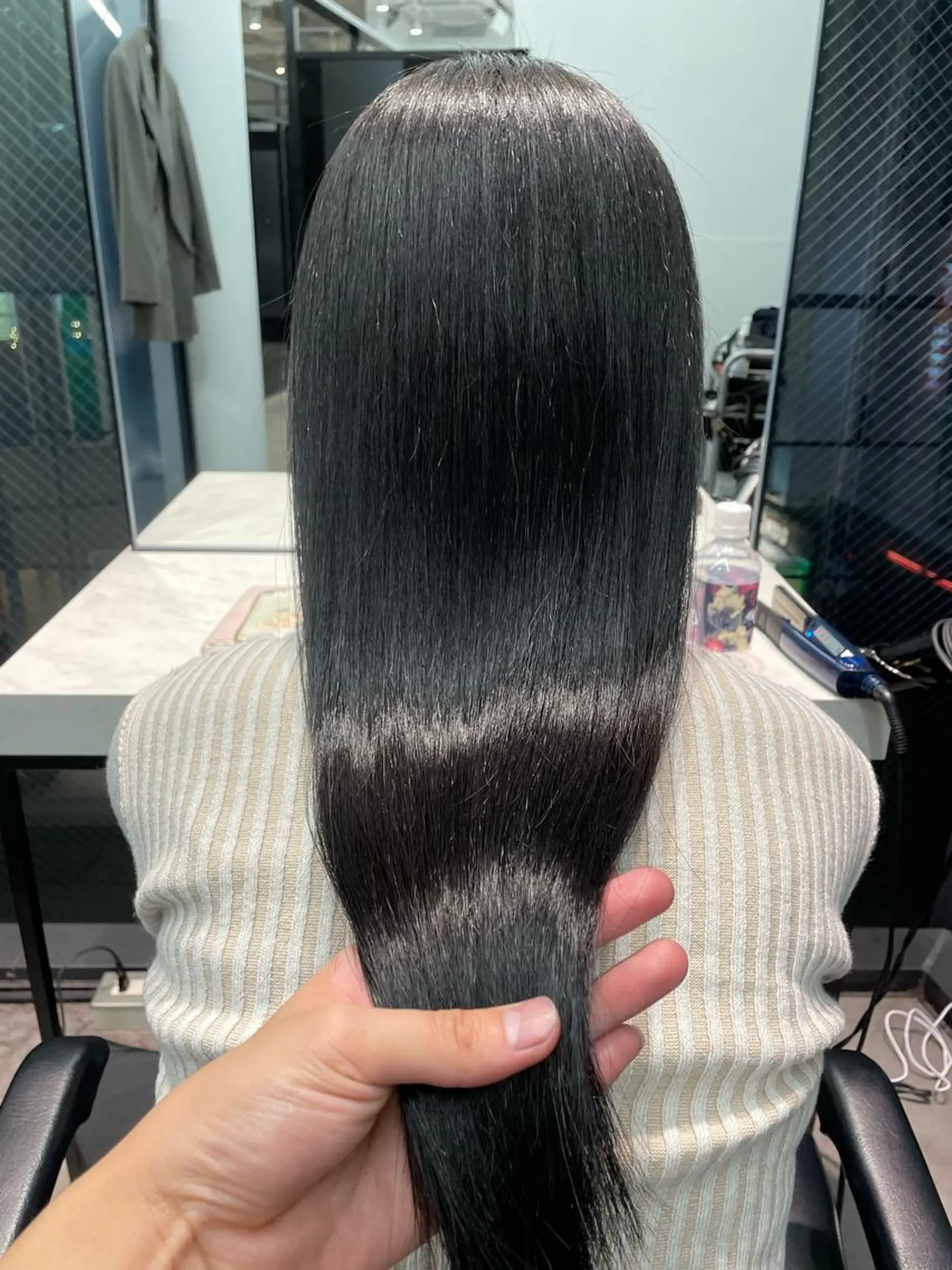 ミディアム 韓国ヘア 店長NEGIのヘアスタイル