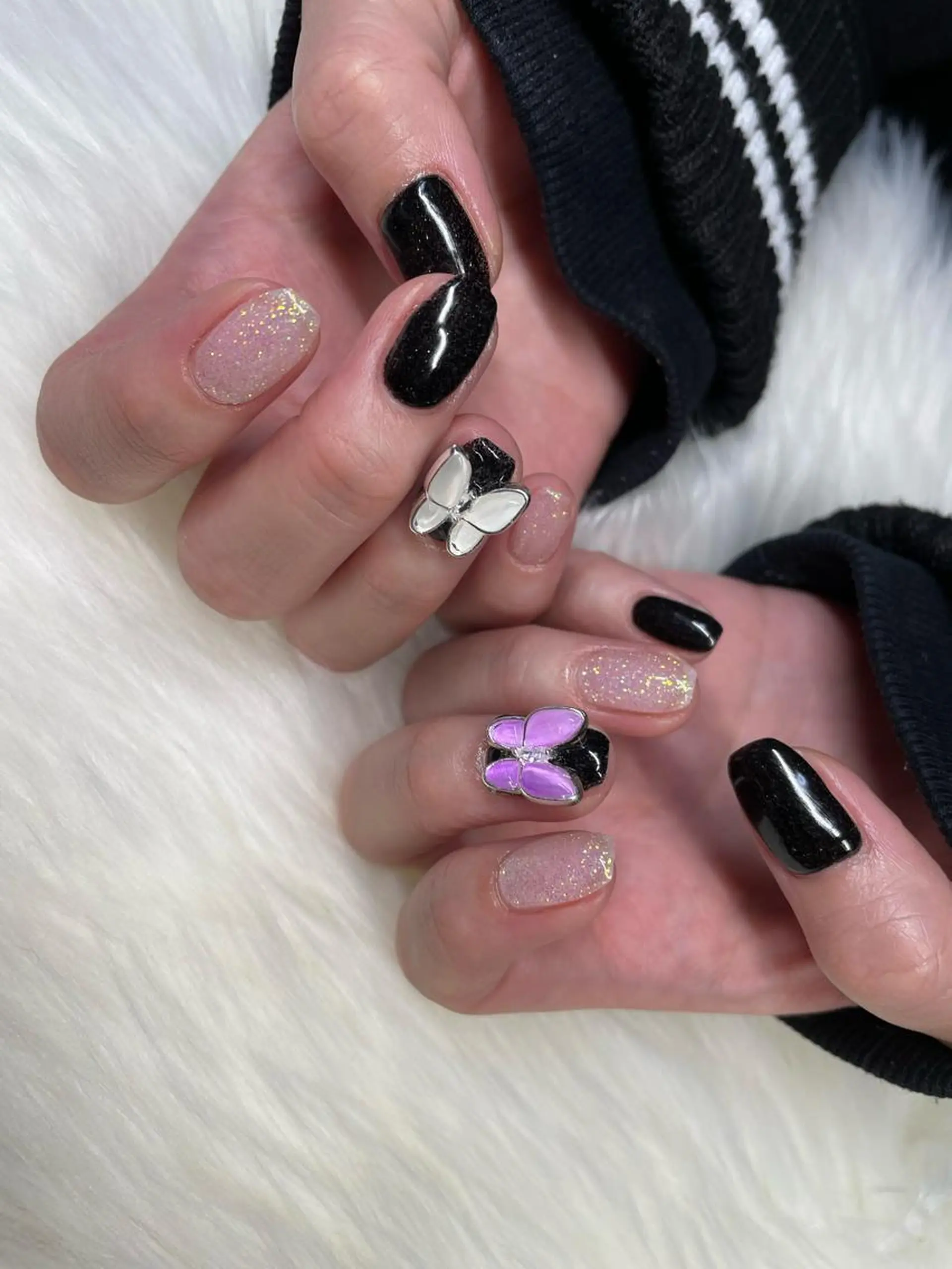 ロング カラー ヘアアレンジ キッズ ネイル マツエク・マツパ 福田 加奈のネイルデザイン