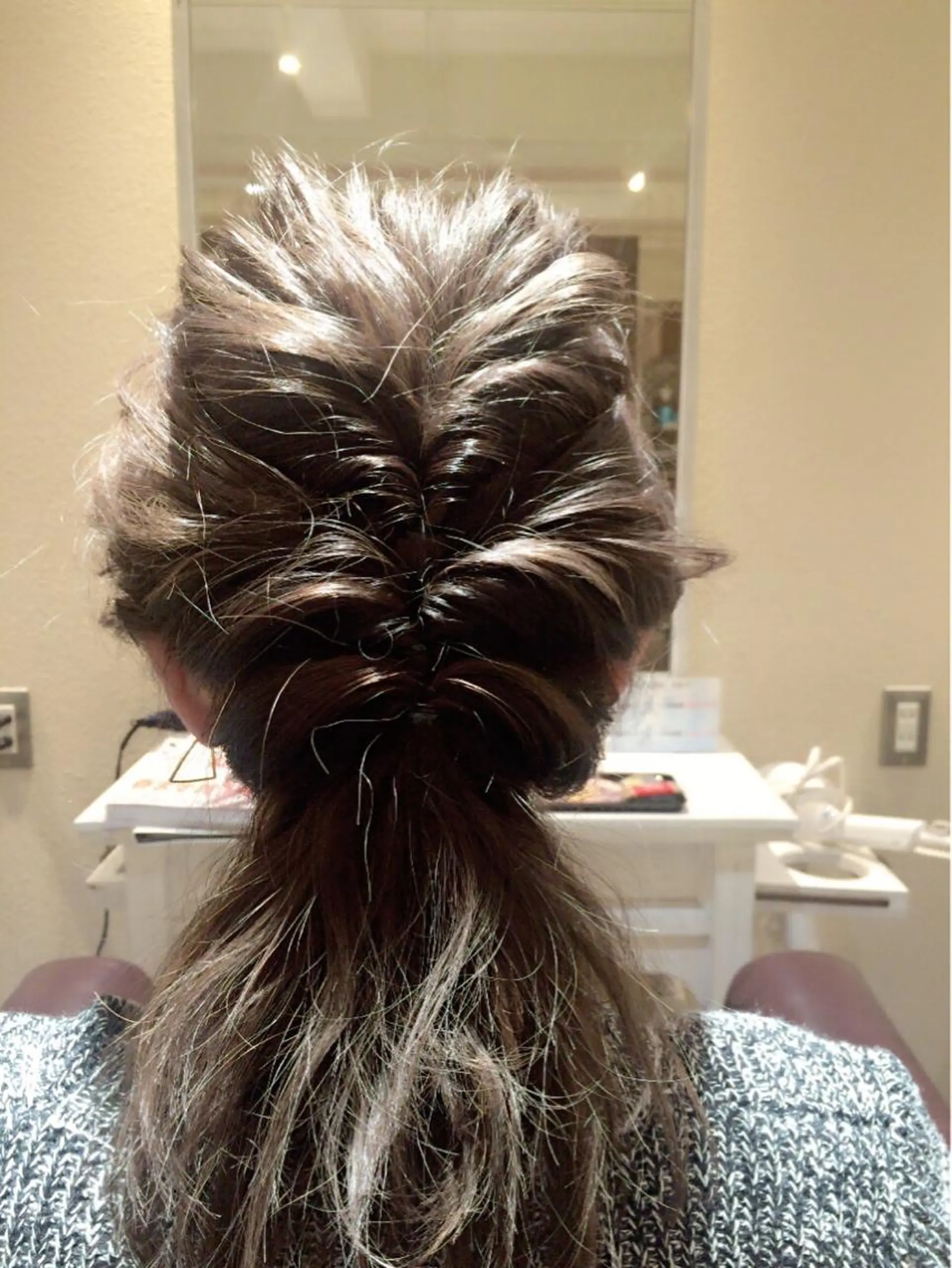 ヘアアレンジ 龍 門のヘアスタイル