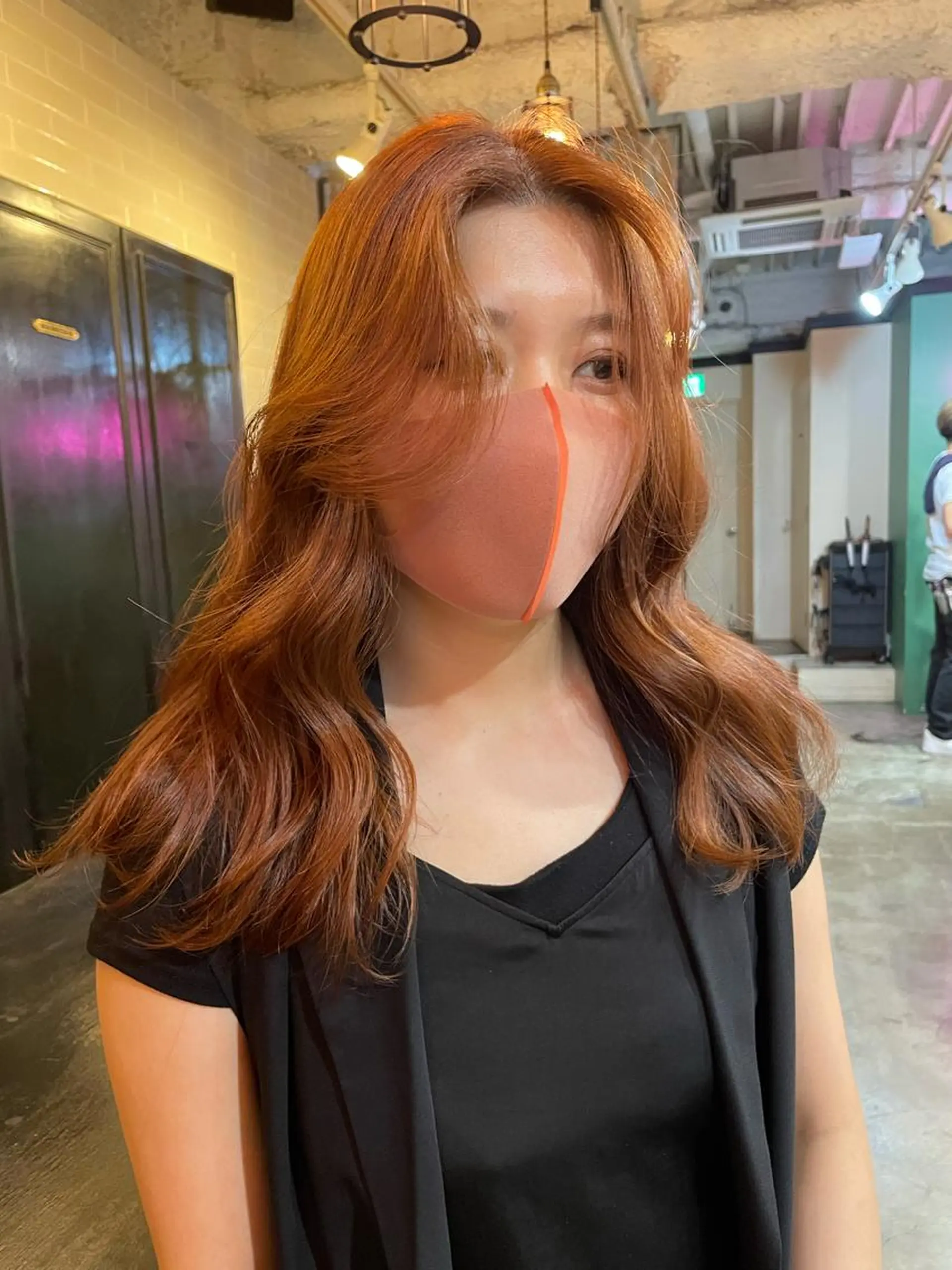 ミディアム カラー 極上の艶髪 RINAのヘアスタイル